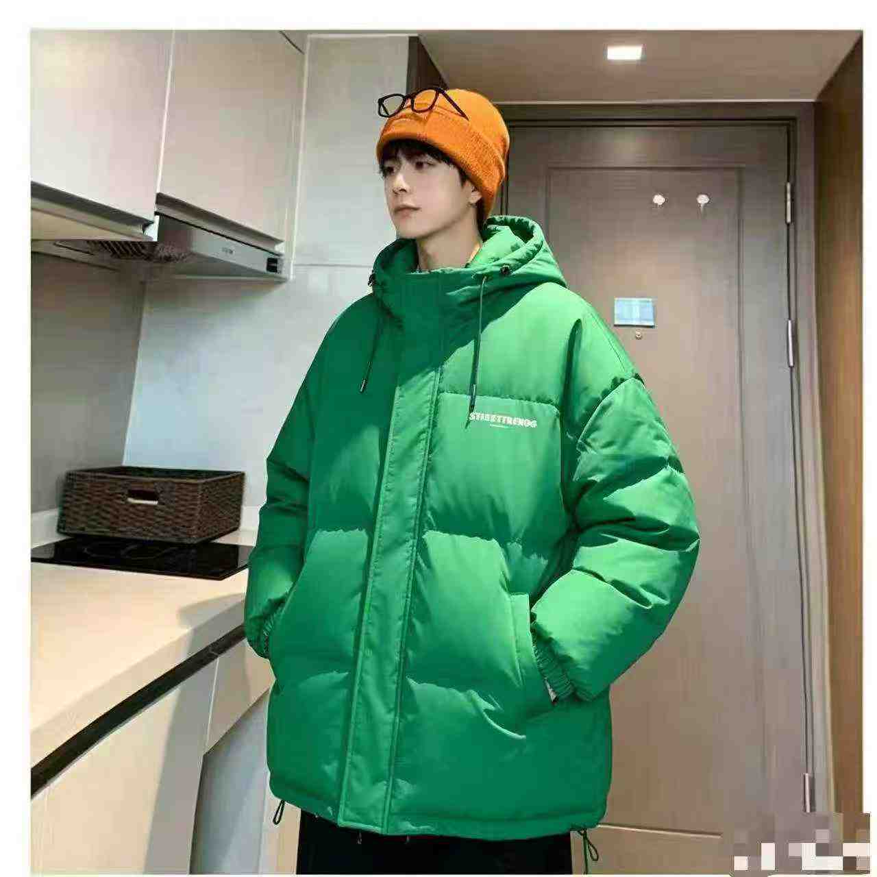 1000 Pieces Unisex Hooded Cotton Puffer Jacket - Image 3