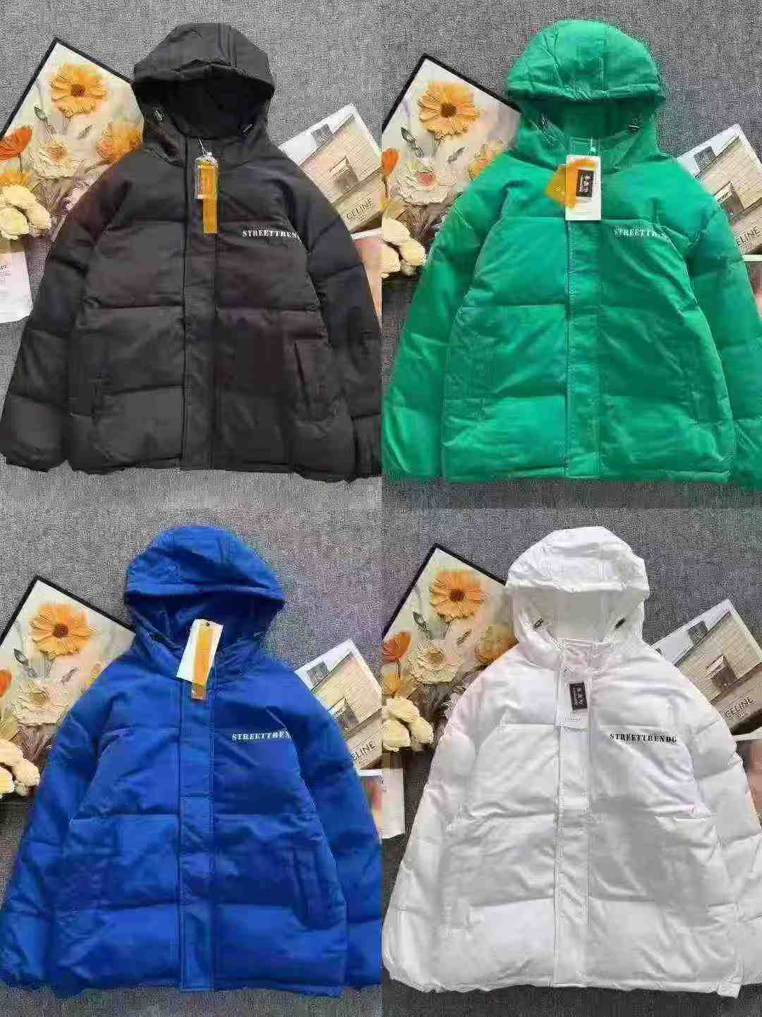 1000 Pieces Unisex Hooded Cotton Puffer Jacket - Image 6