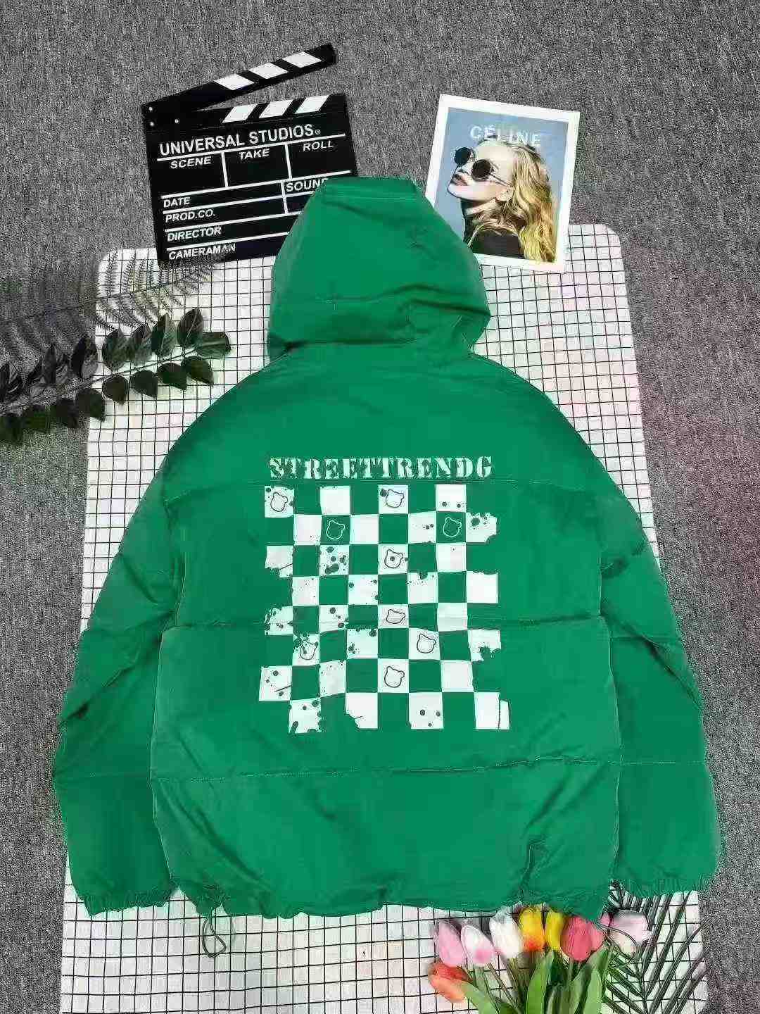 1000 Pieces Unisex Hooded Cotton Puffer Jacket - Image 8