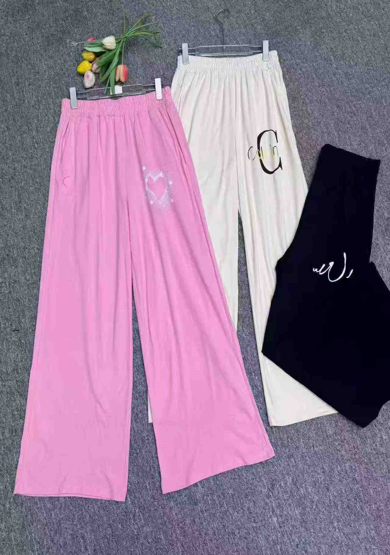 High Waist Loose Wide Leg Cotton Cargo Sweatpants 450PCS - Image 5
