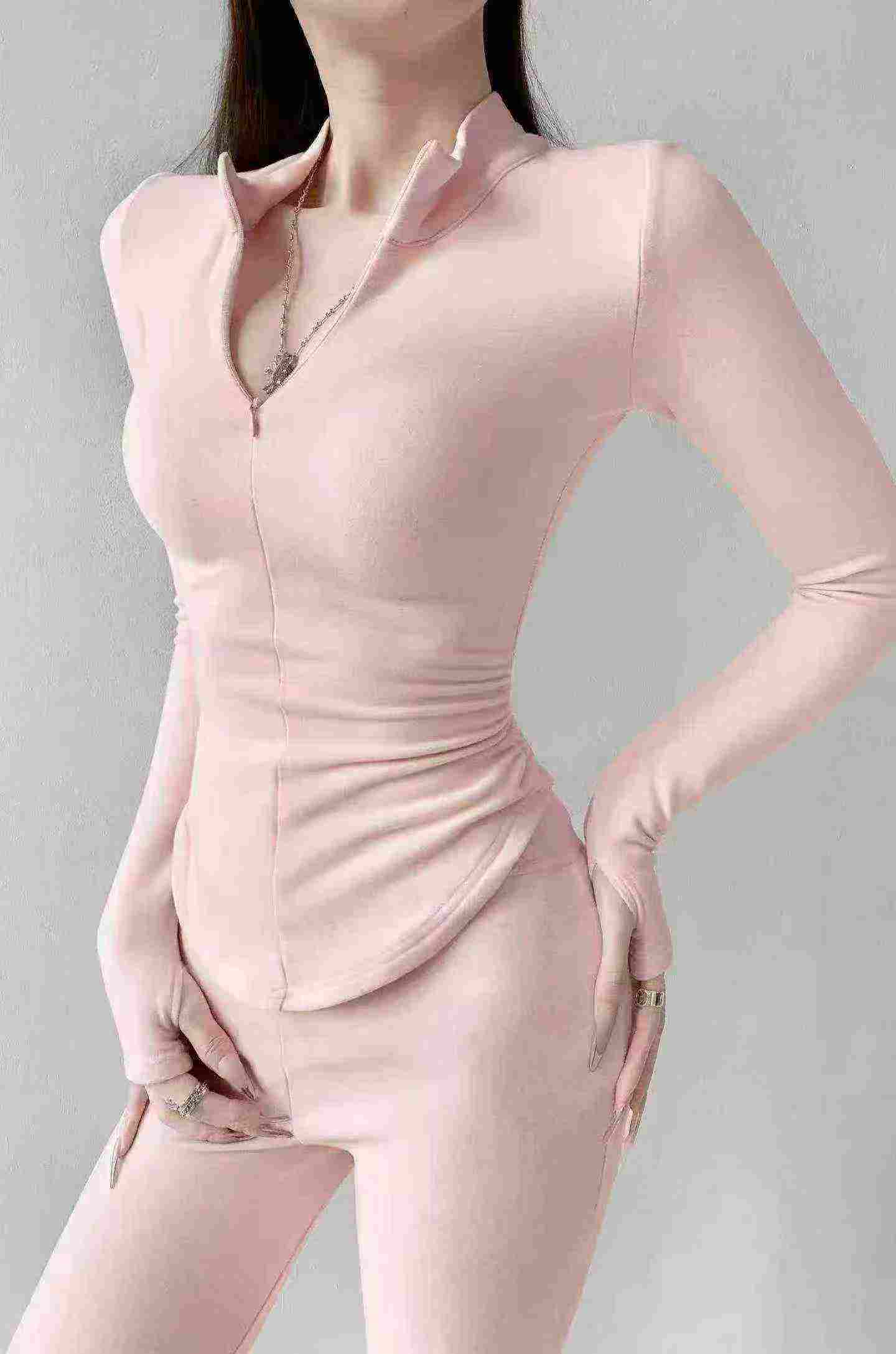 1180 Pcs High Quality Spring Autumn Yoga Sports Set - Image 3