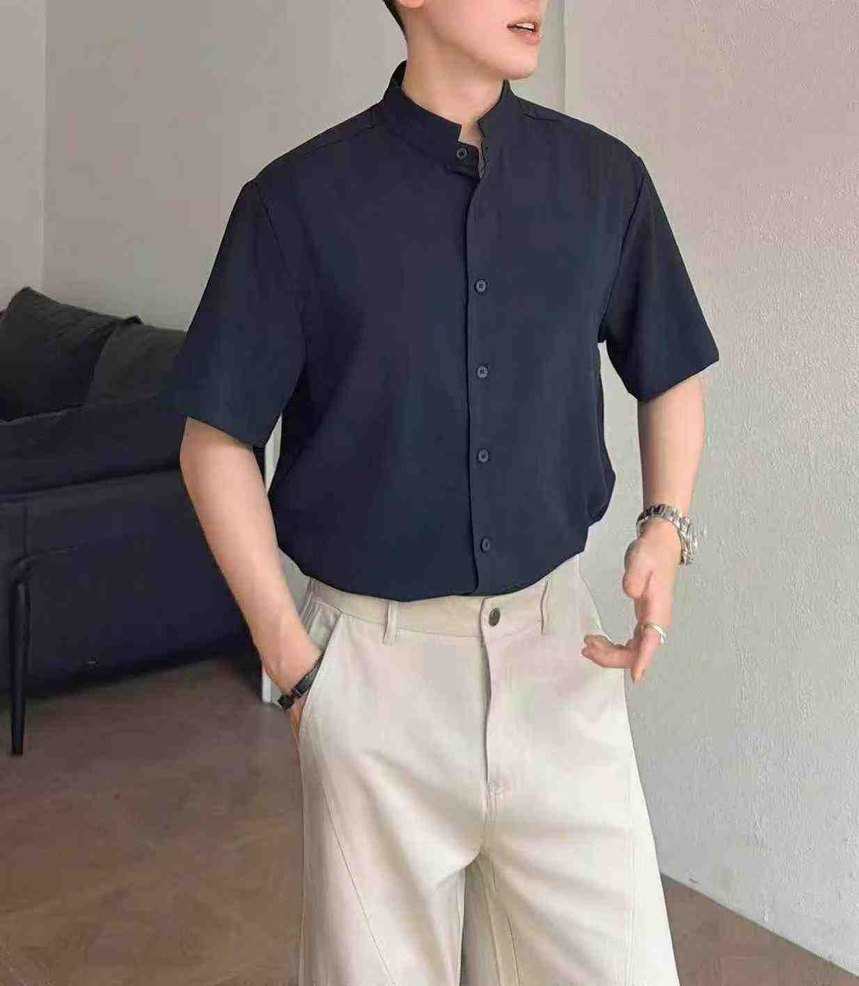 838 Pcs Spring Summer Casual Shirts For Men - Image 5