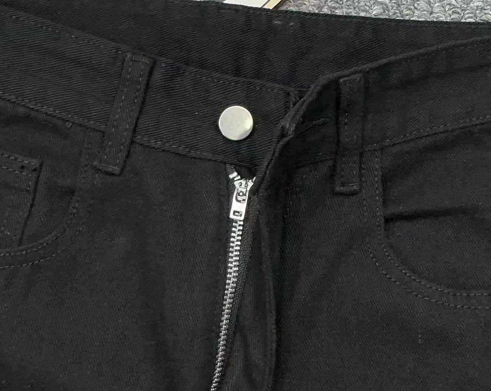 260 pièces de jeans rétro amples à jambes larges et droites pour le printemps et l'automne - Image 9