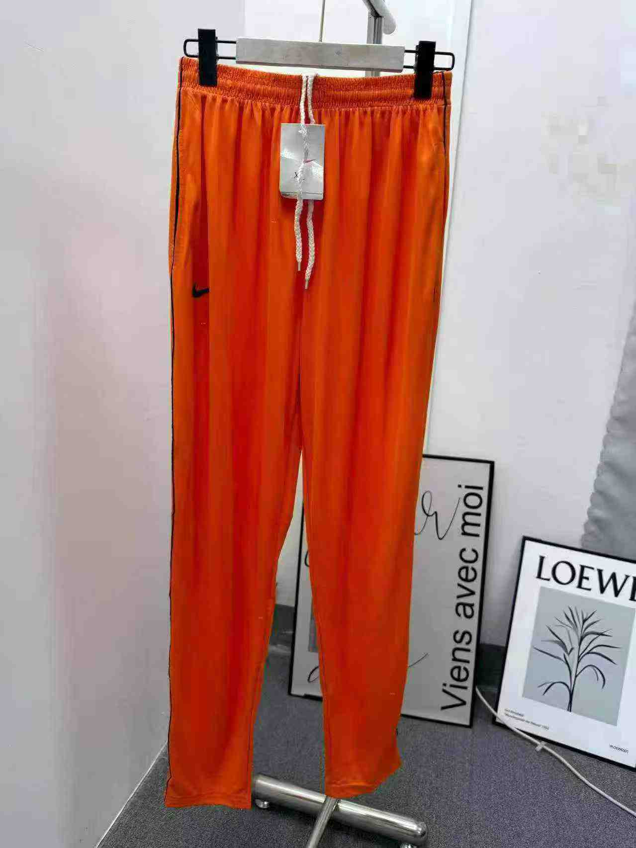 Pantalons longs de sport d'été pour homme, fins, respirants, à bas de jambe élastiqués, 705 pièces, tailles M-2XL - Image 4