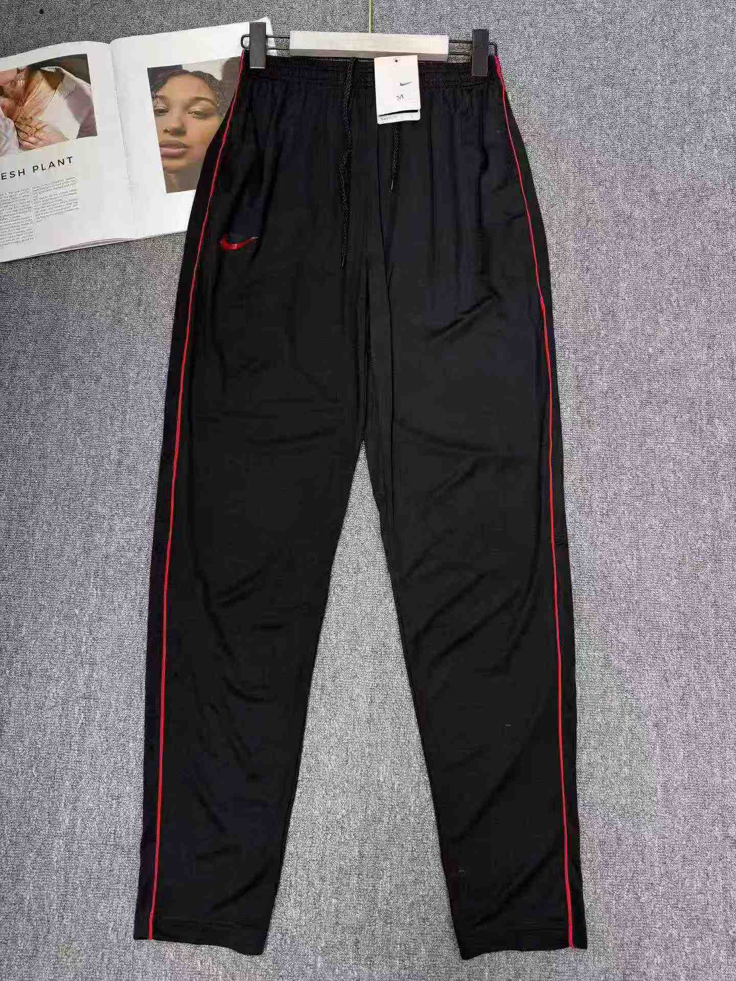 Pantalons longs de sport d'été pour homme, fins, respirants, à bas de jambe élastiqués, 705 pièces, tailles M-2XL - Image 9