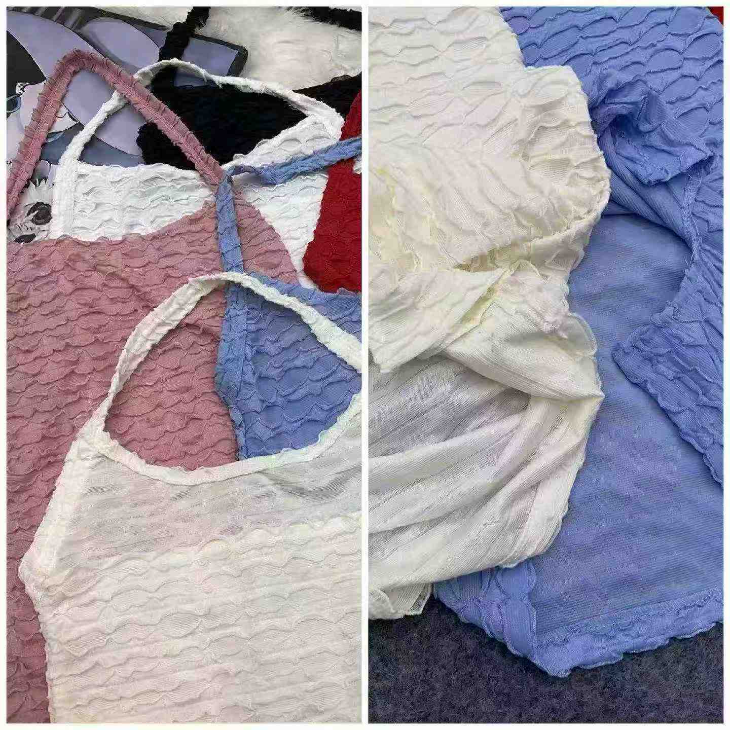 Nouvelle robe d'été sexy moulante à col licou et dos nu, 1433 pièces en gros - Image 9
