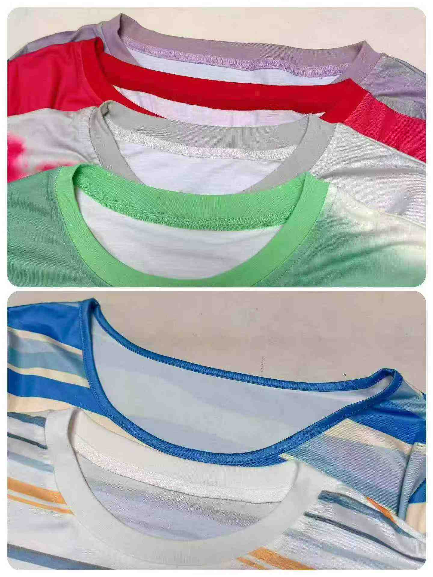 Camisetas casuales estampadas de manga corta de tendencia, aproximadamente 600 piezas - Image 9