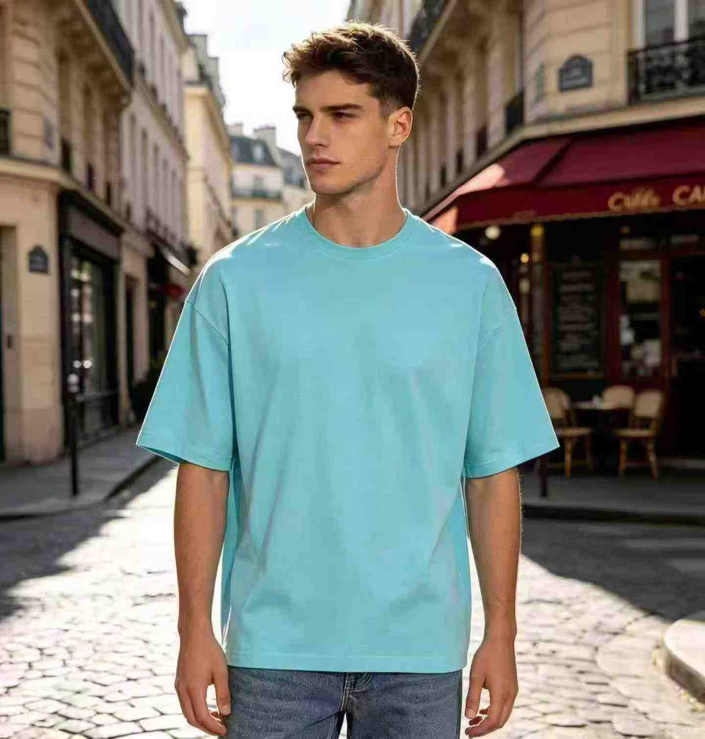 2200 pièces de T-shirts unis pour hommes de marque Midanu - Image 5