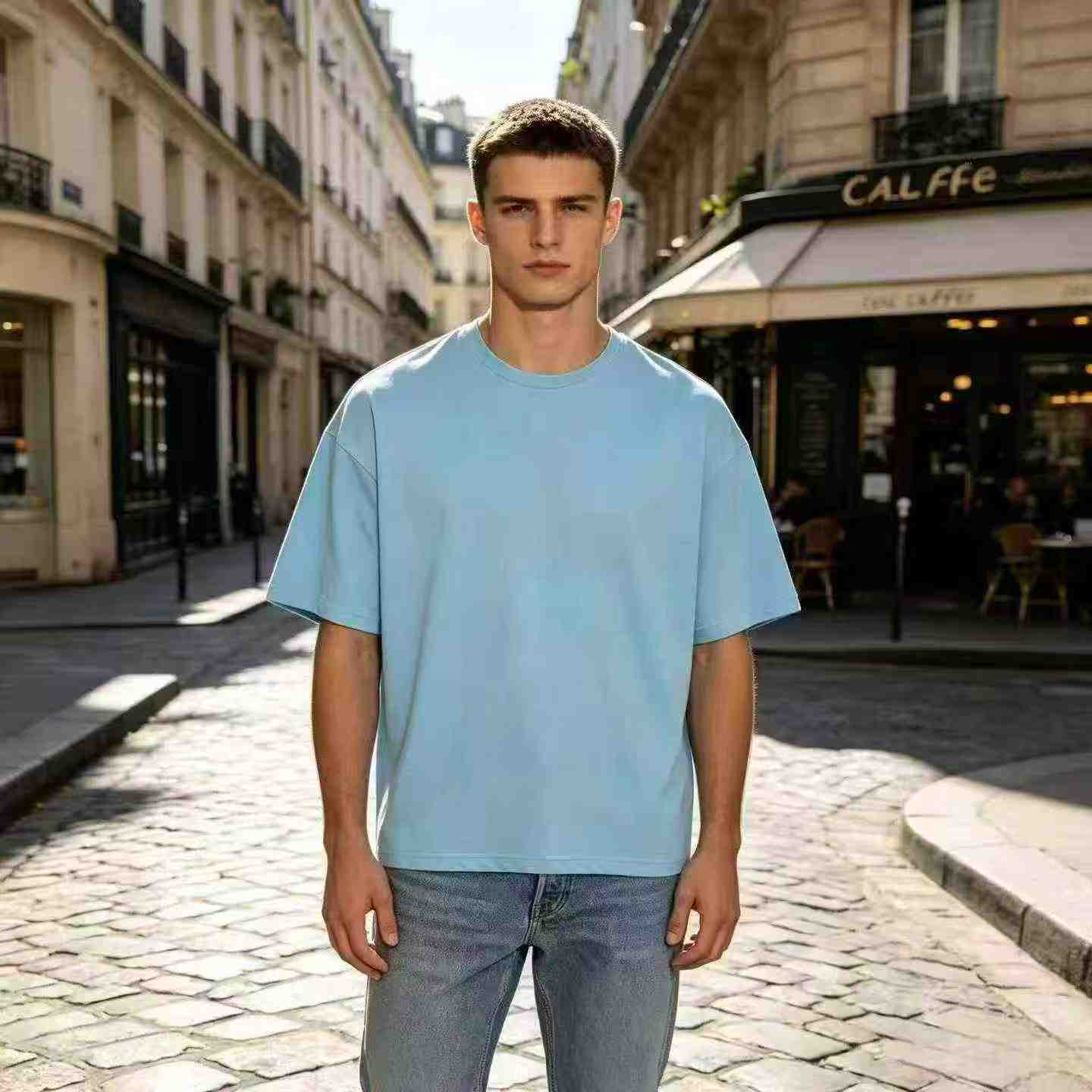 2200 pièces de T-shirts unis pour hommes de marque Midanu - Image 6