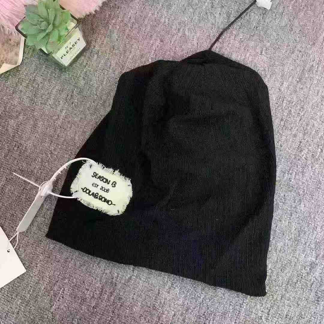 335 pièces Bonnets décontractés en maille unie pour femme, style japonais et coréen, taille unique - Image 6