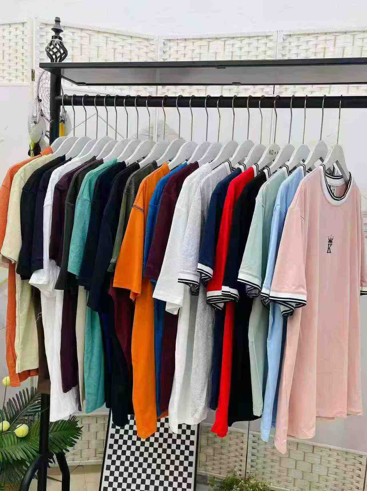 T-shirt Lengan Pendek Lelaki Jenama Perdagangan Luar, 512 Helai - Image 2