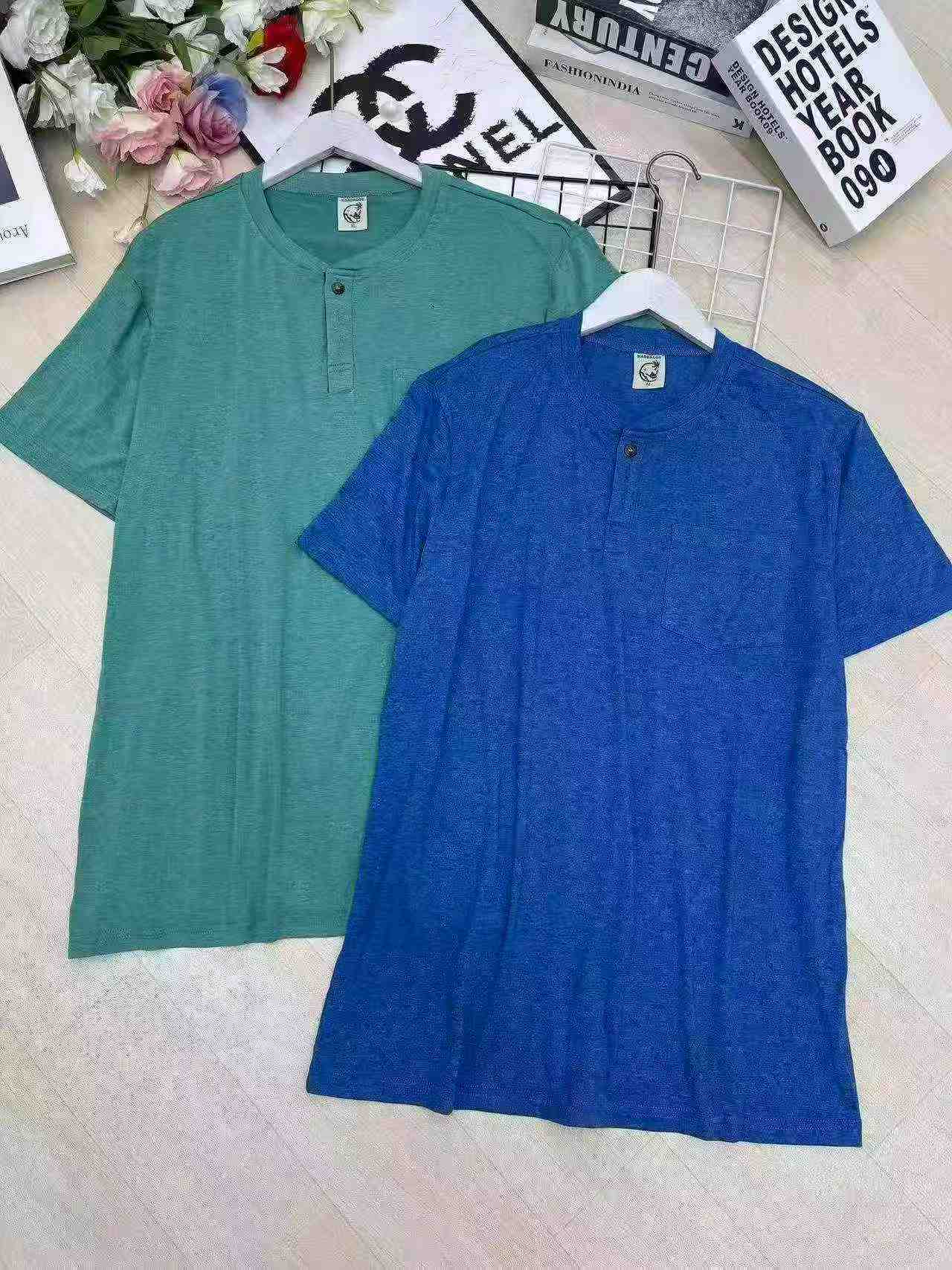 T-shirt Lengan Pendek Lelaki Jenama Perdagangan Luar, 512 Helai - Image 5