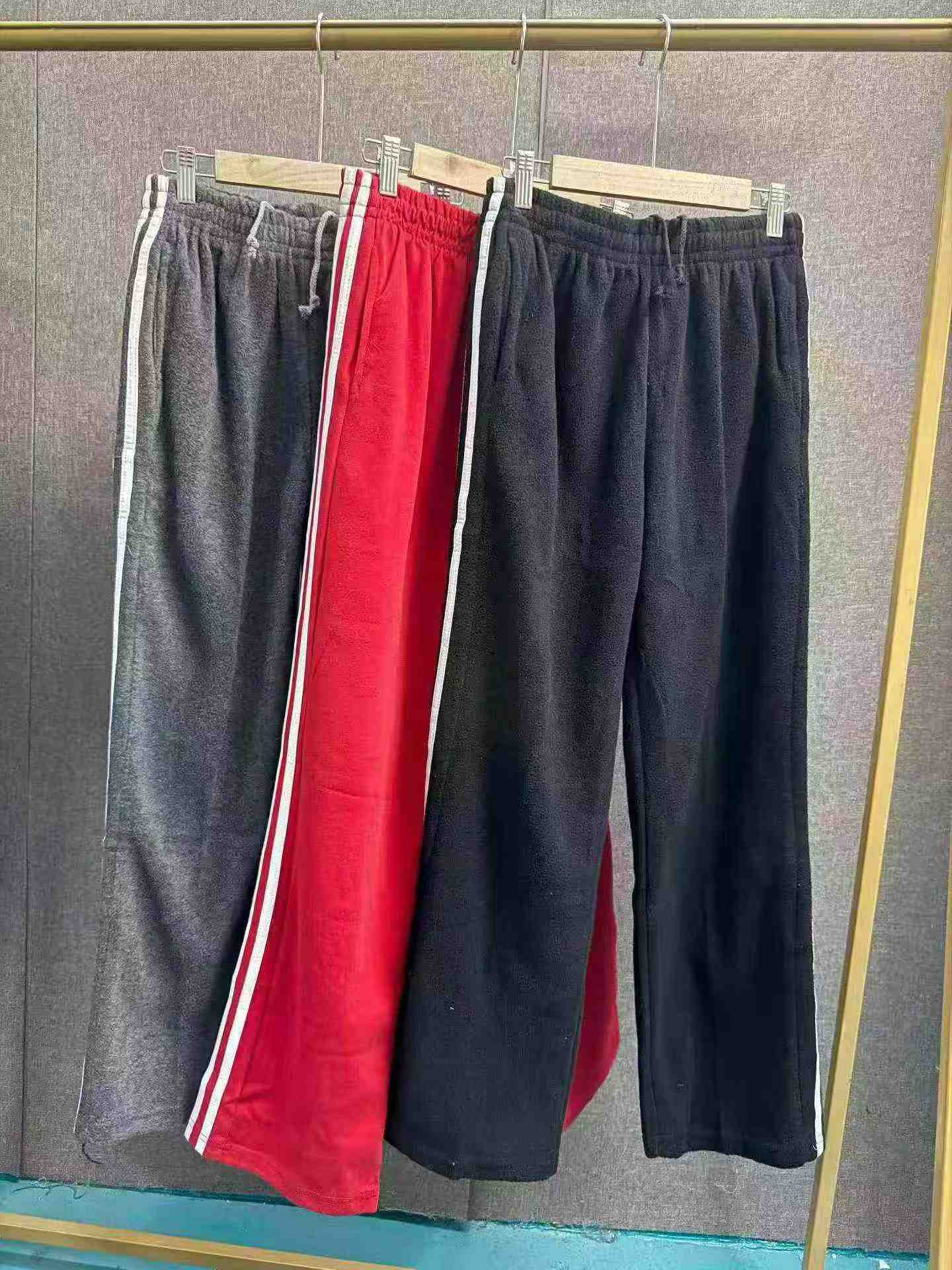 Pantalons de jogging pour femmes de grande taille en coton doublé de molleton, tailles S-3XL, environ 980 pièces - Image 5