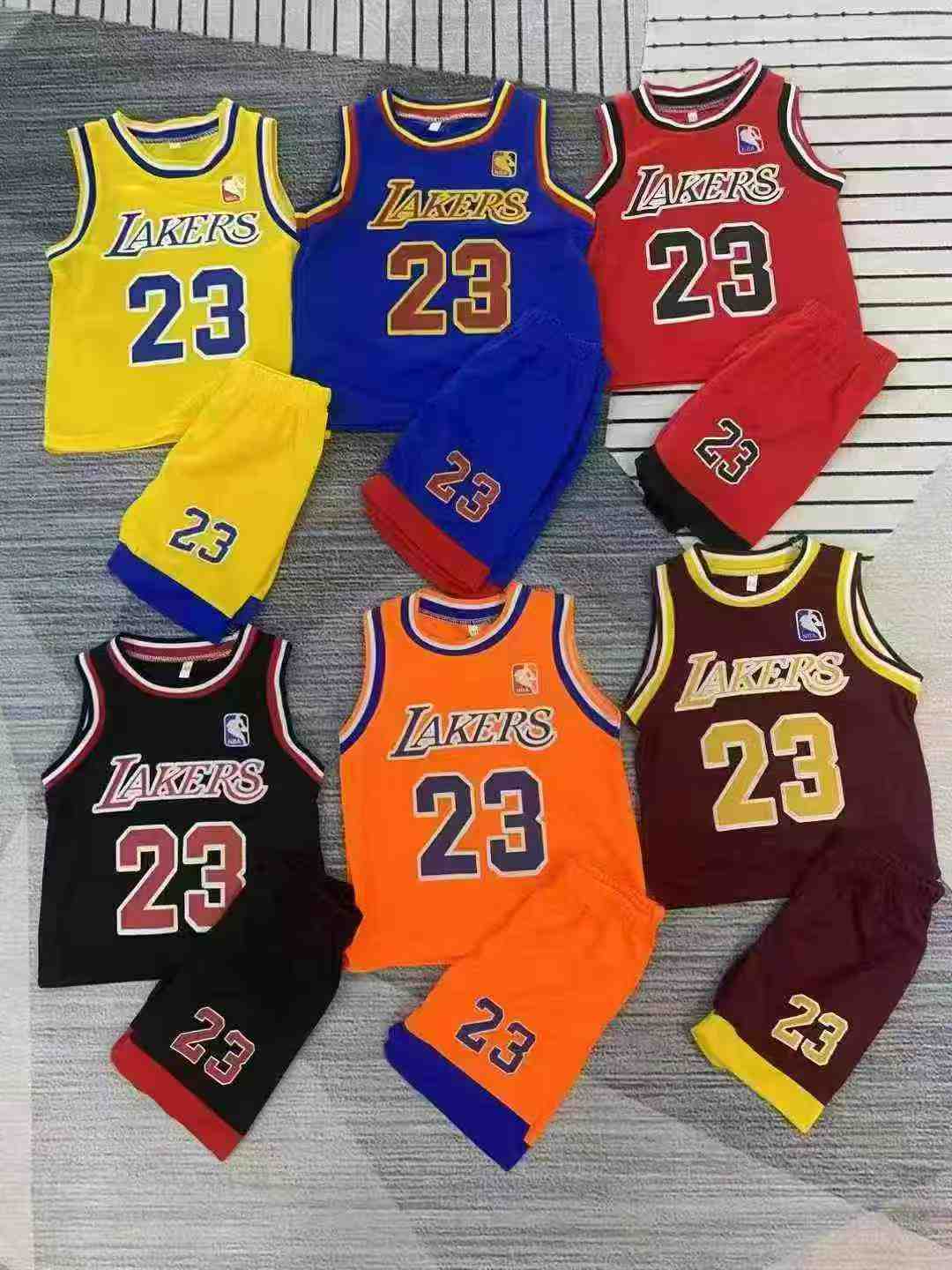 Ensembles de basket-ball unisexe pour enfants à séchage rapide, 800 pièces, flambant neufs - Image 9