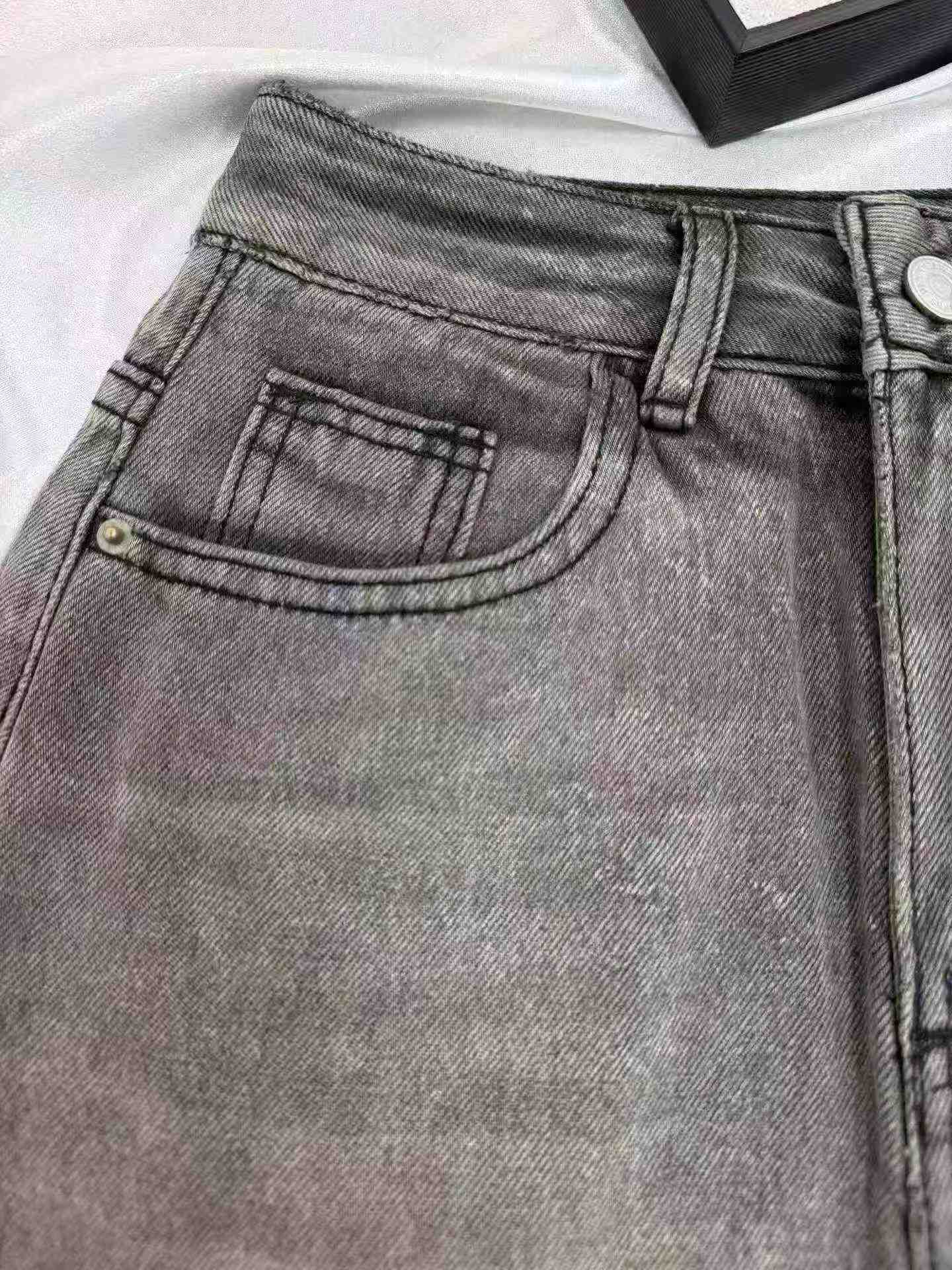 Falda-pantalón vaquera vintage de estilo chica a la moda, cintura alta de verano para mujer, 210 piezas - Image 7