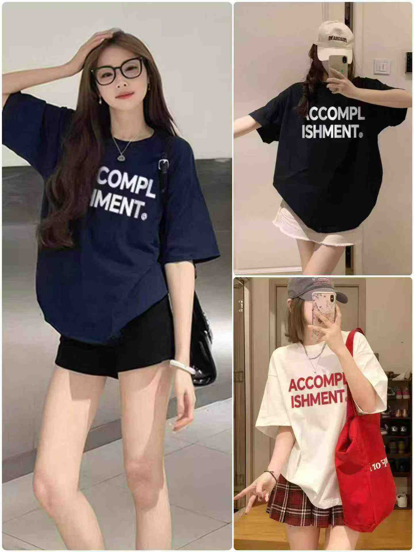 9000 Keping Baju-T Lelaki Oversized 100% Kapas Berat Tebal Jenama Trendi - Image 6