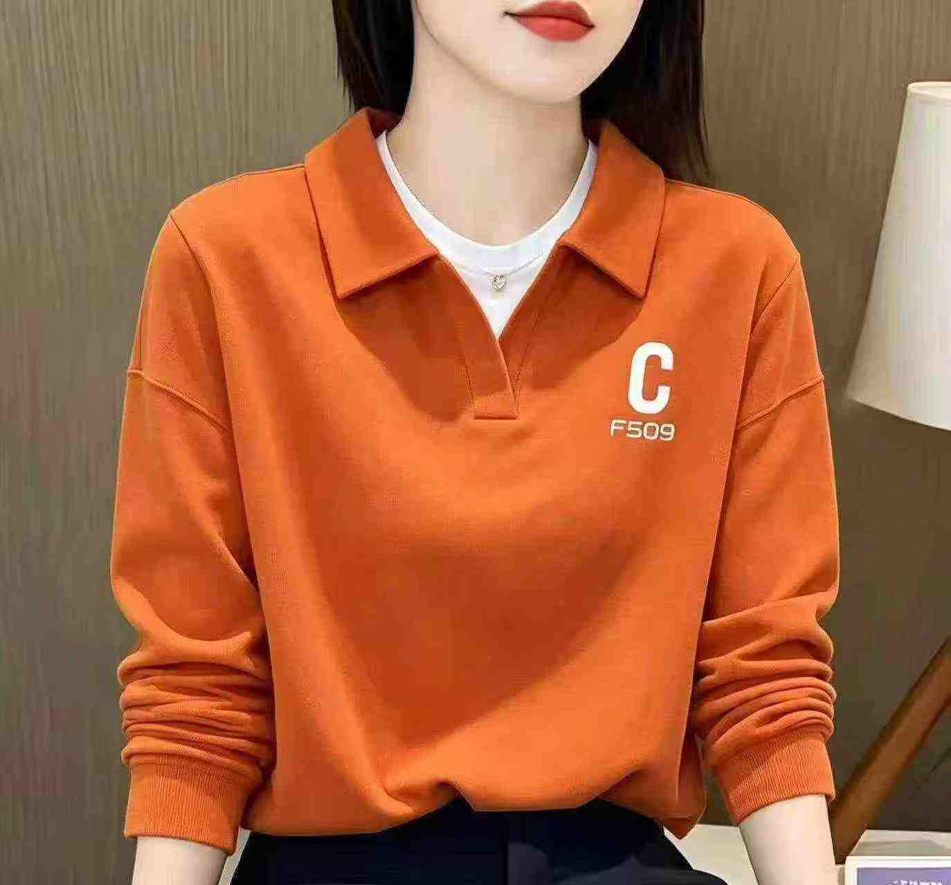 Sweatshirt Berkolar Wanita, Jumlah Keseluruhan 1988 Keping - Image 3