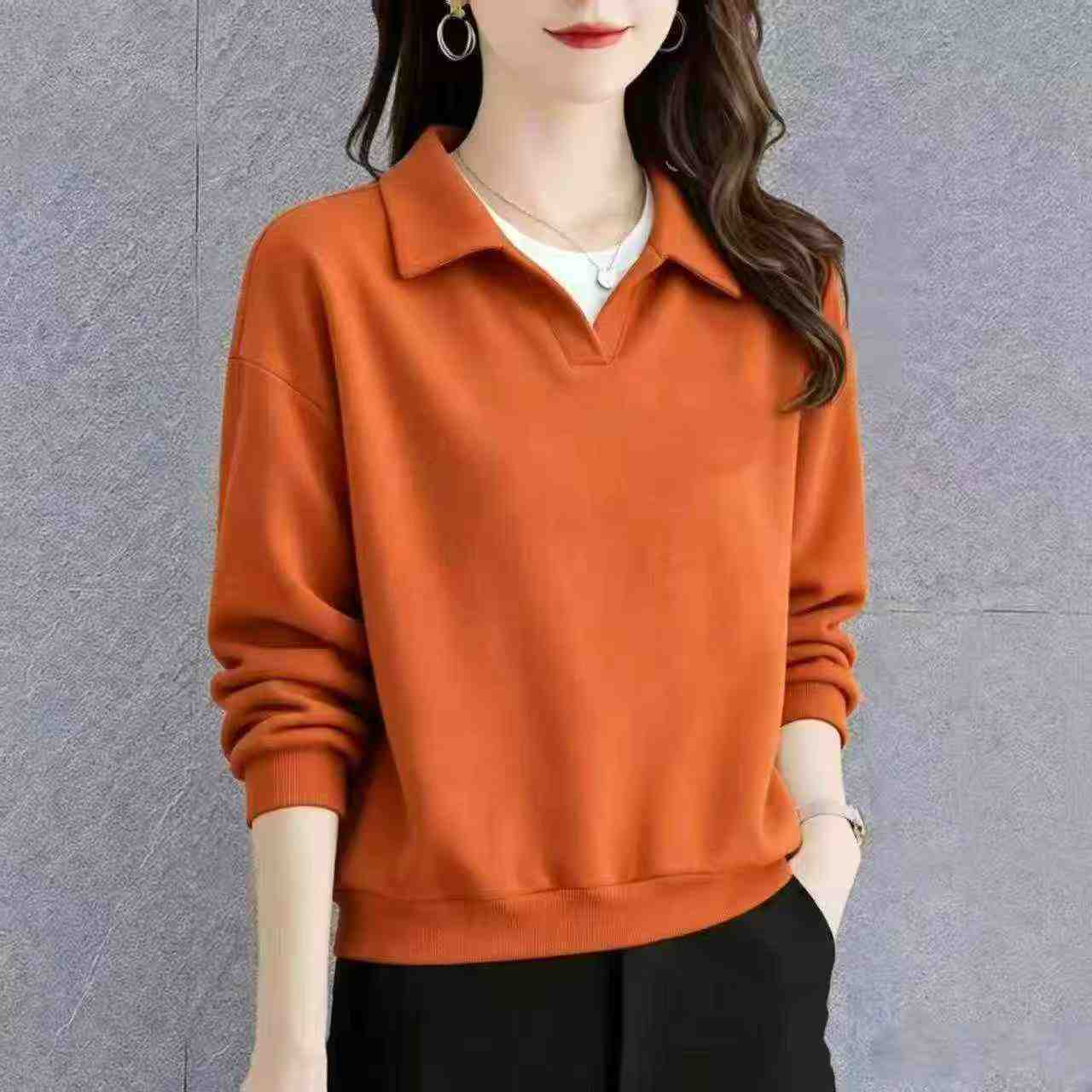 Sweatshirt Berkolar Wanita, Jumlah Keseluruhan 1988 Keping - Image 8