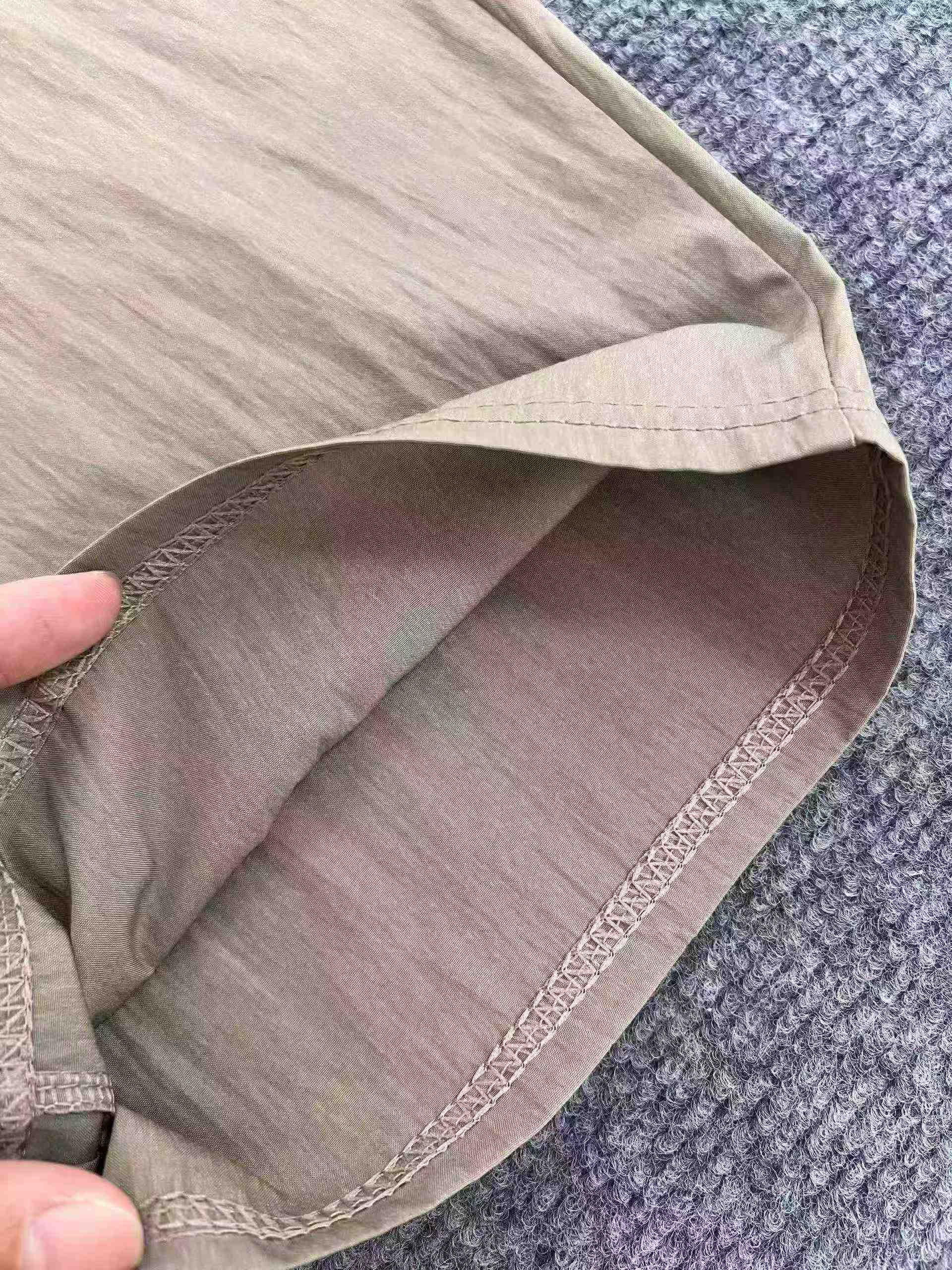 3200 pièces de pantalons unis de style coréen à taille haute, à jambes larges et à séchage rapide - Image 8
