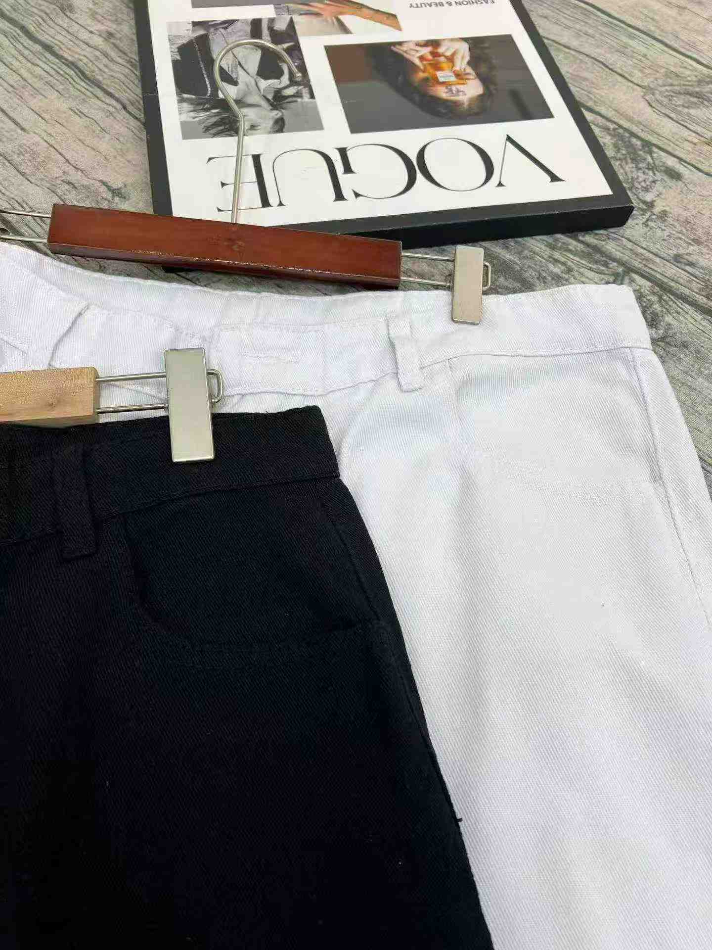 Jeans droits amples à coupe micro-évasée pour hommes, ambiance style High Street américain, 320 pièces - Image 8