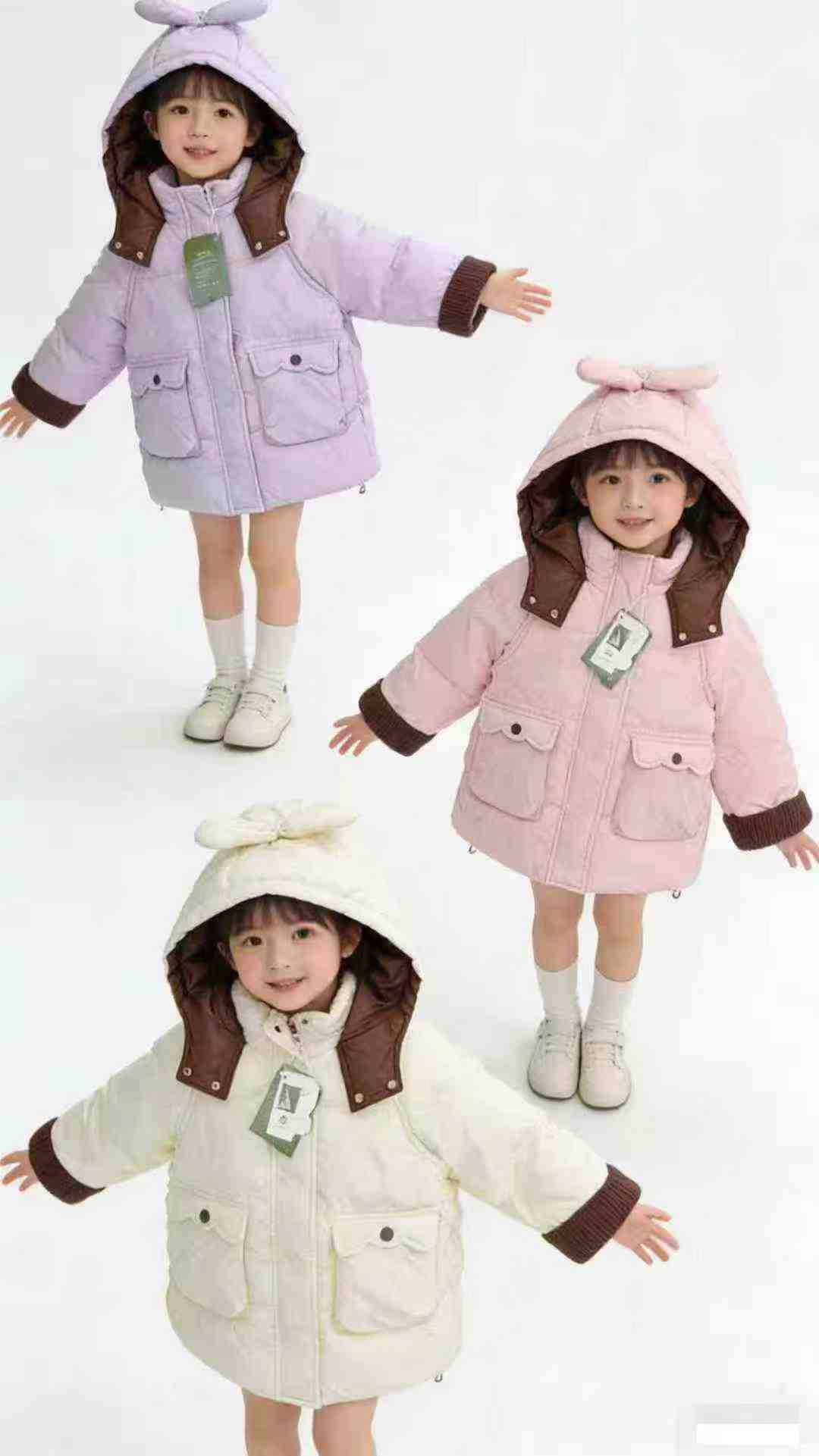 500 Pieces Kids Down Jackets - Image 3