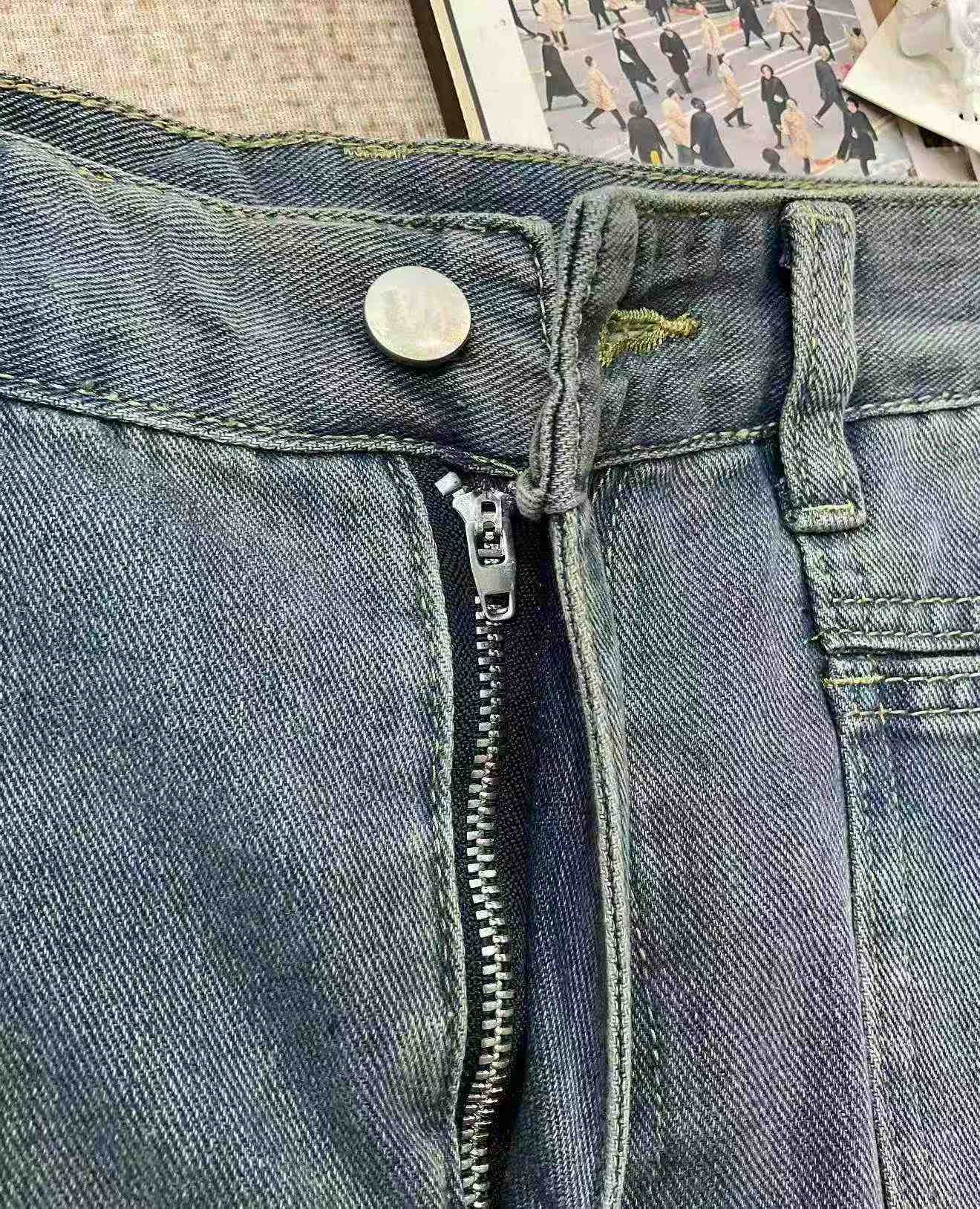 Chân váy denim cotton giặt cổ điển mẫu mới mùa hè, 300 chiếc - Image 9