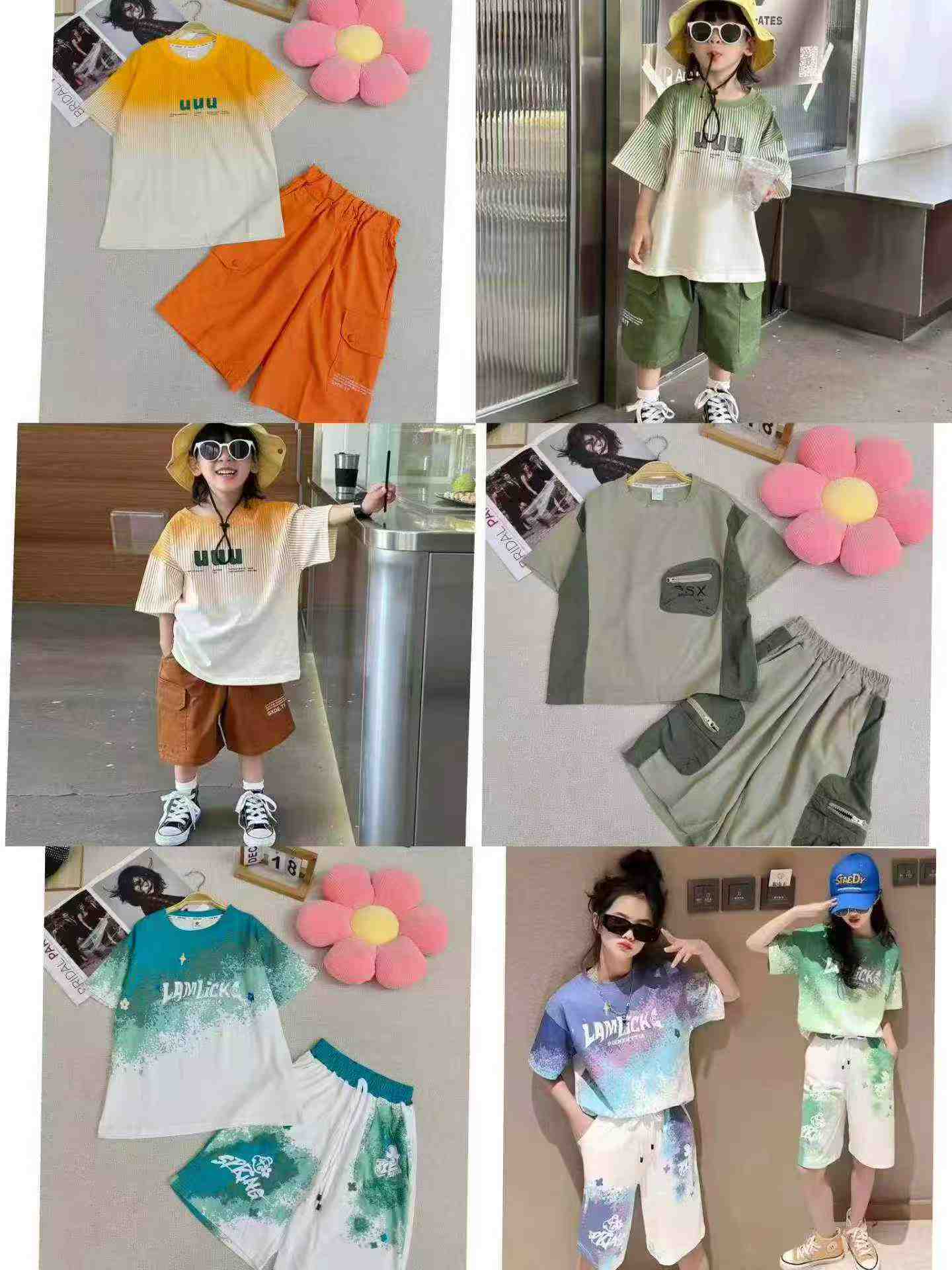 ประมาณ 1,200 ชุด เสื้อผ้าเด็กโต - Image 2