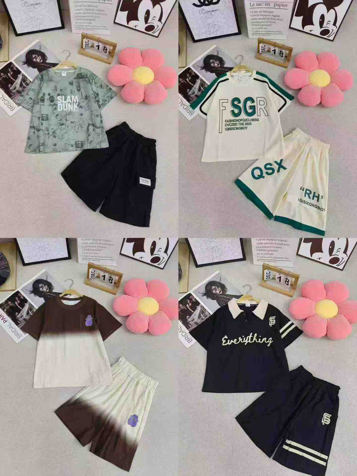 ประมาณ 1,200 ชุด เสื้อผ้าเด็กโต - Image 3