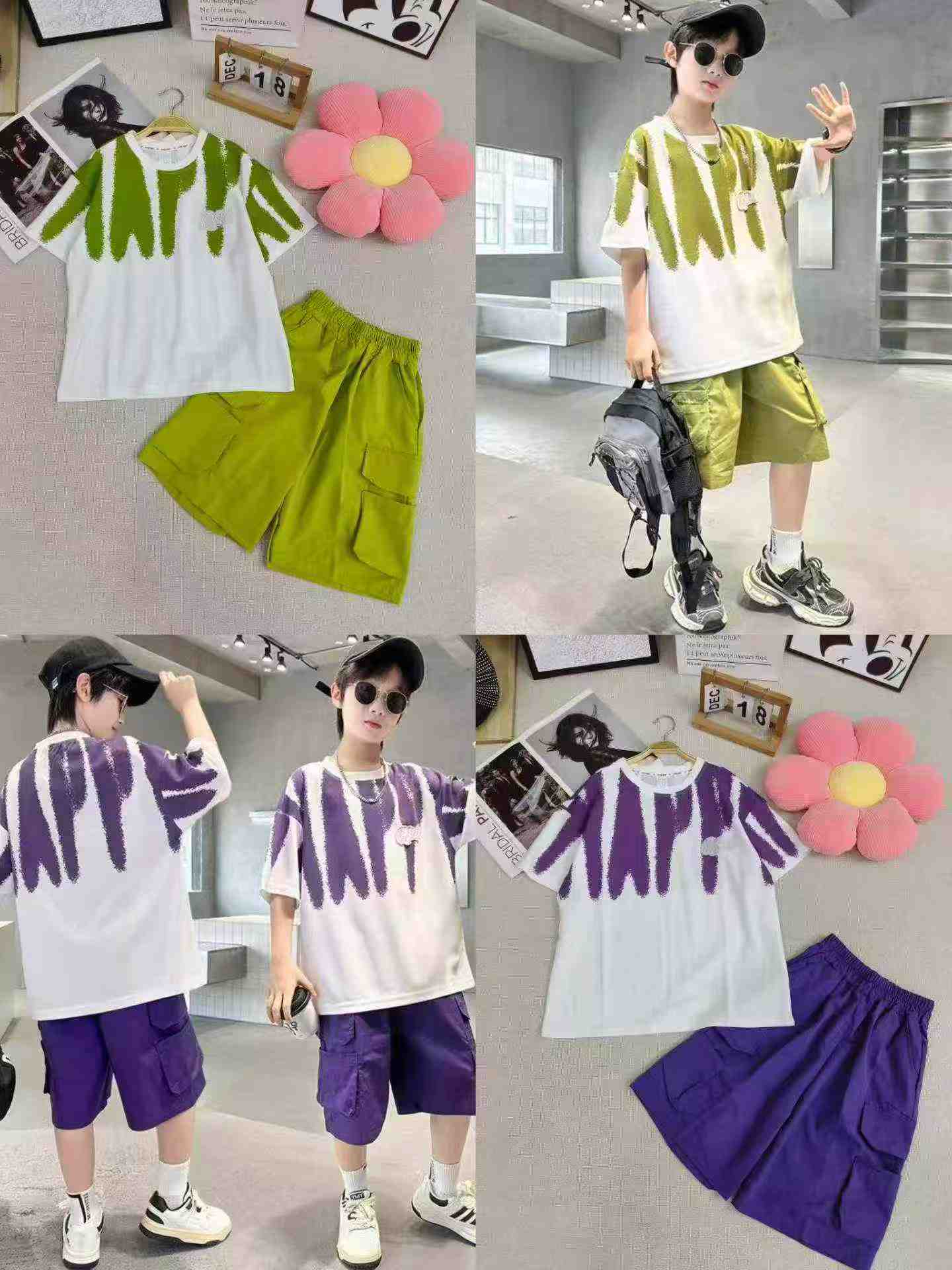ประมาณ 1,200 ชุด เสื้อผ้าเด็กโต - Image 5