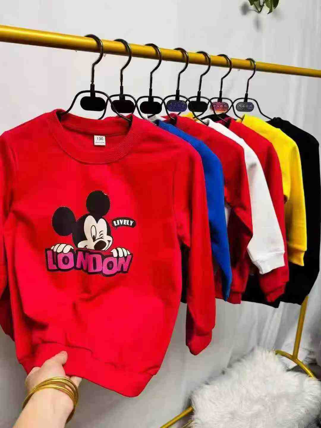 Fashion Kids Crew Neck Printed Sweatshirt, About 650 Pieces - Image 2