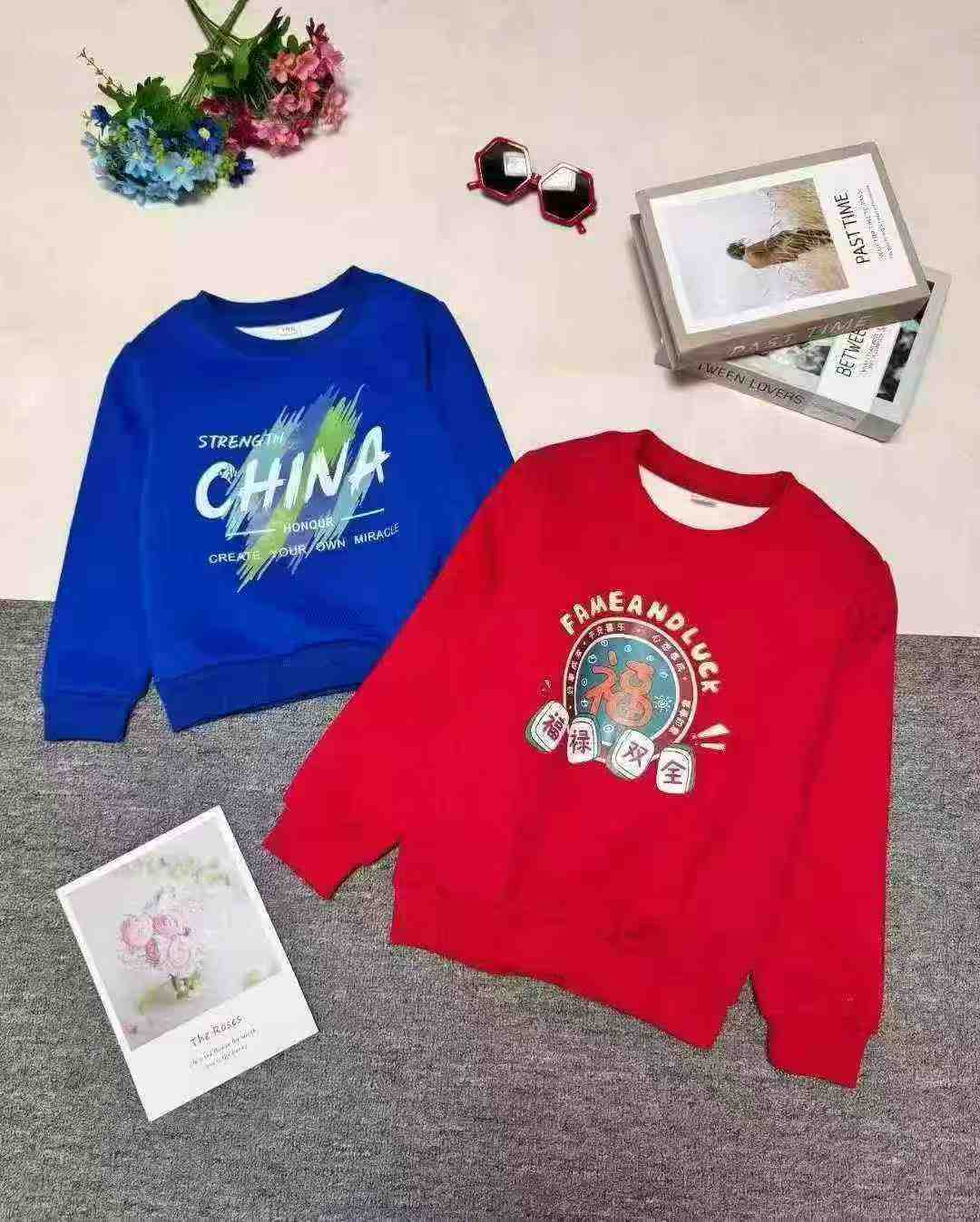 Fashion Kids Crew Neck Printed Sweatshirt, About 650 Pieces - Image 4