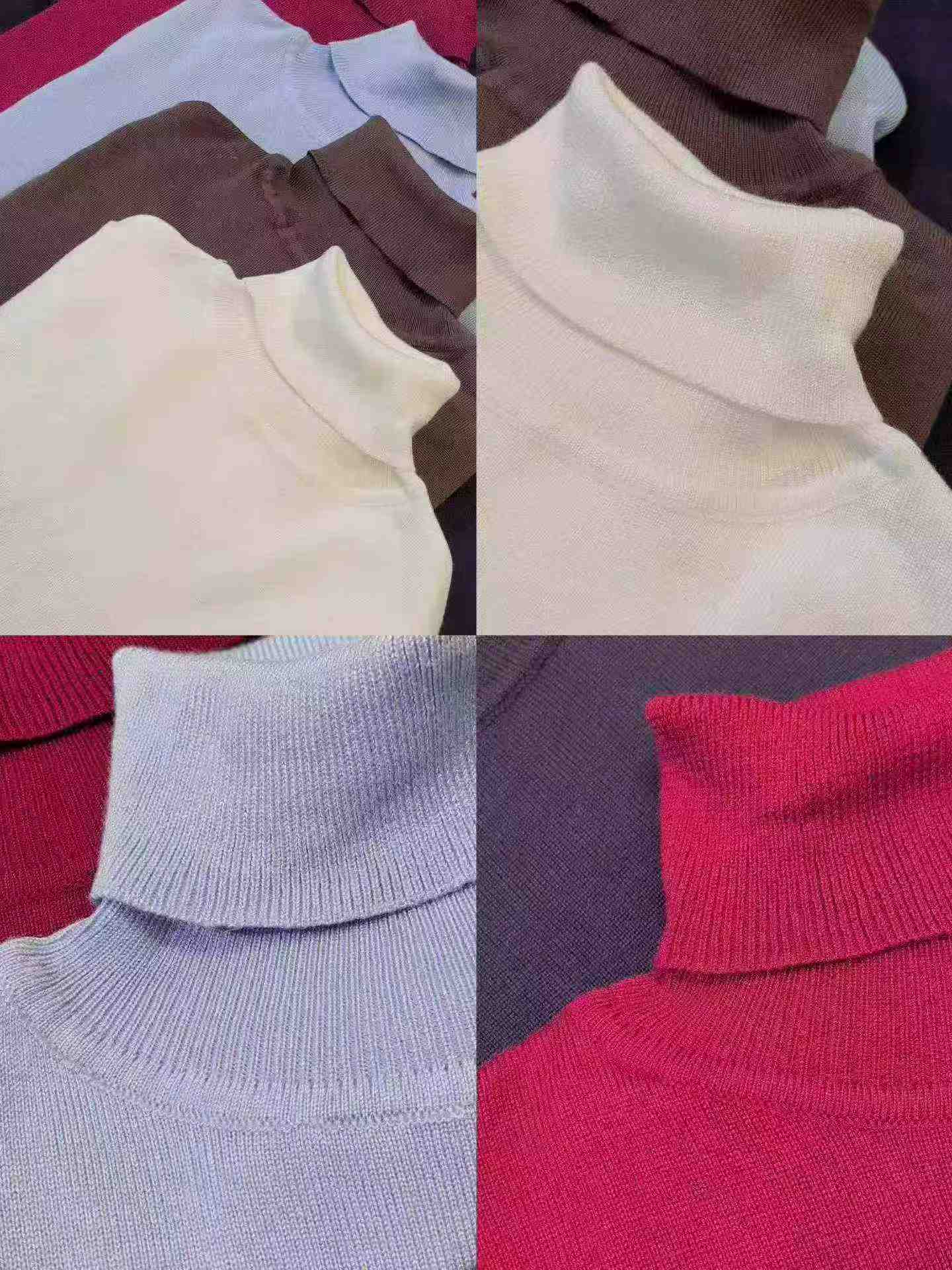 High Quality Autumn Winter Men's Warm Slim Knit Base Tops Around 900 Pieces - Image 5