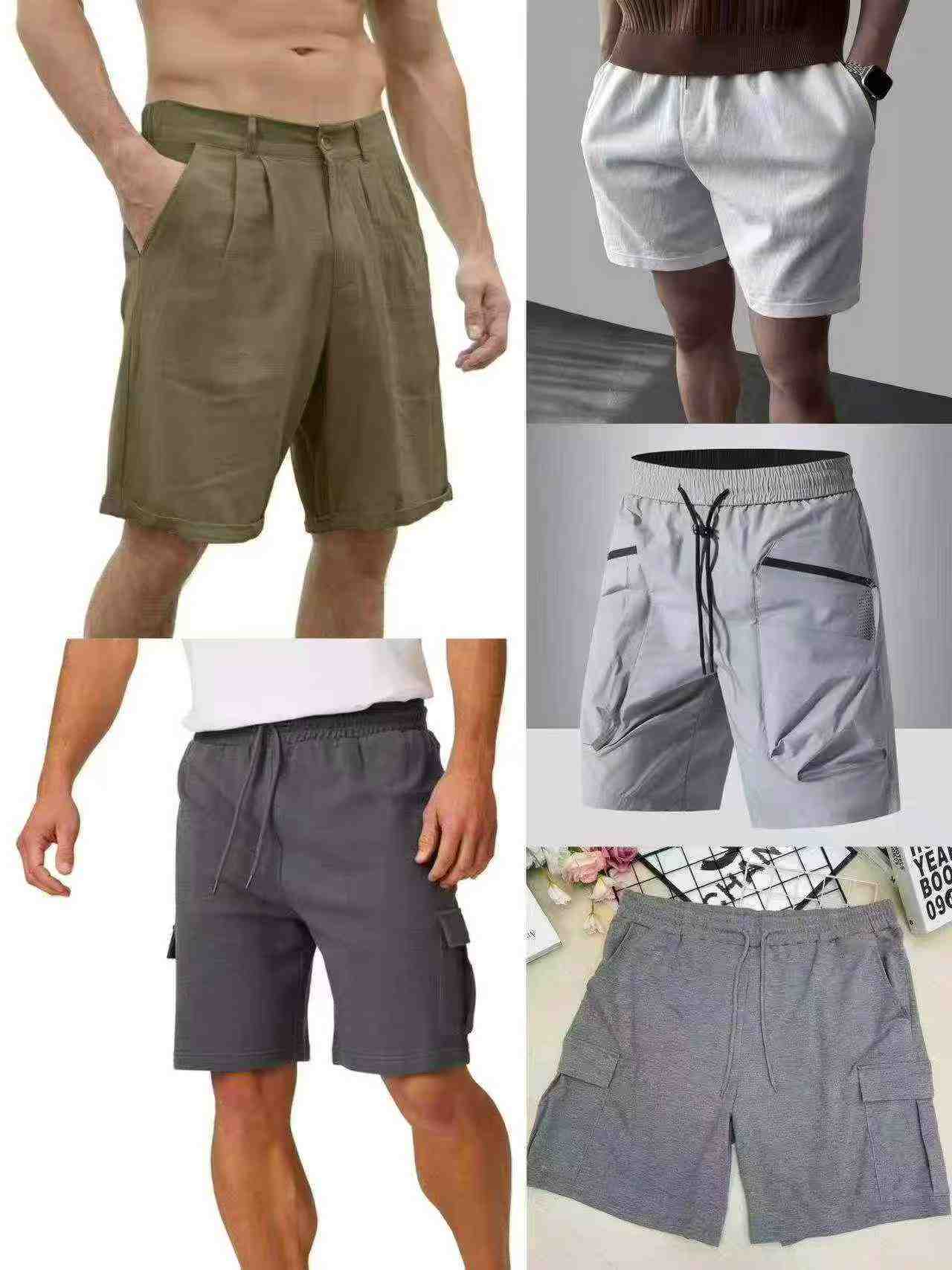 Men's Casual Five-point Shorts, Total 348 Pieces - Image 2
