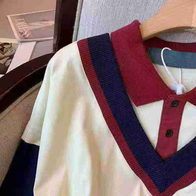 Camiseta de manga curta plus size, novidade de verão de estilo neutro, de corte solto no estilo de Hong Kong, 453 peças - Image 6