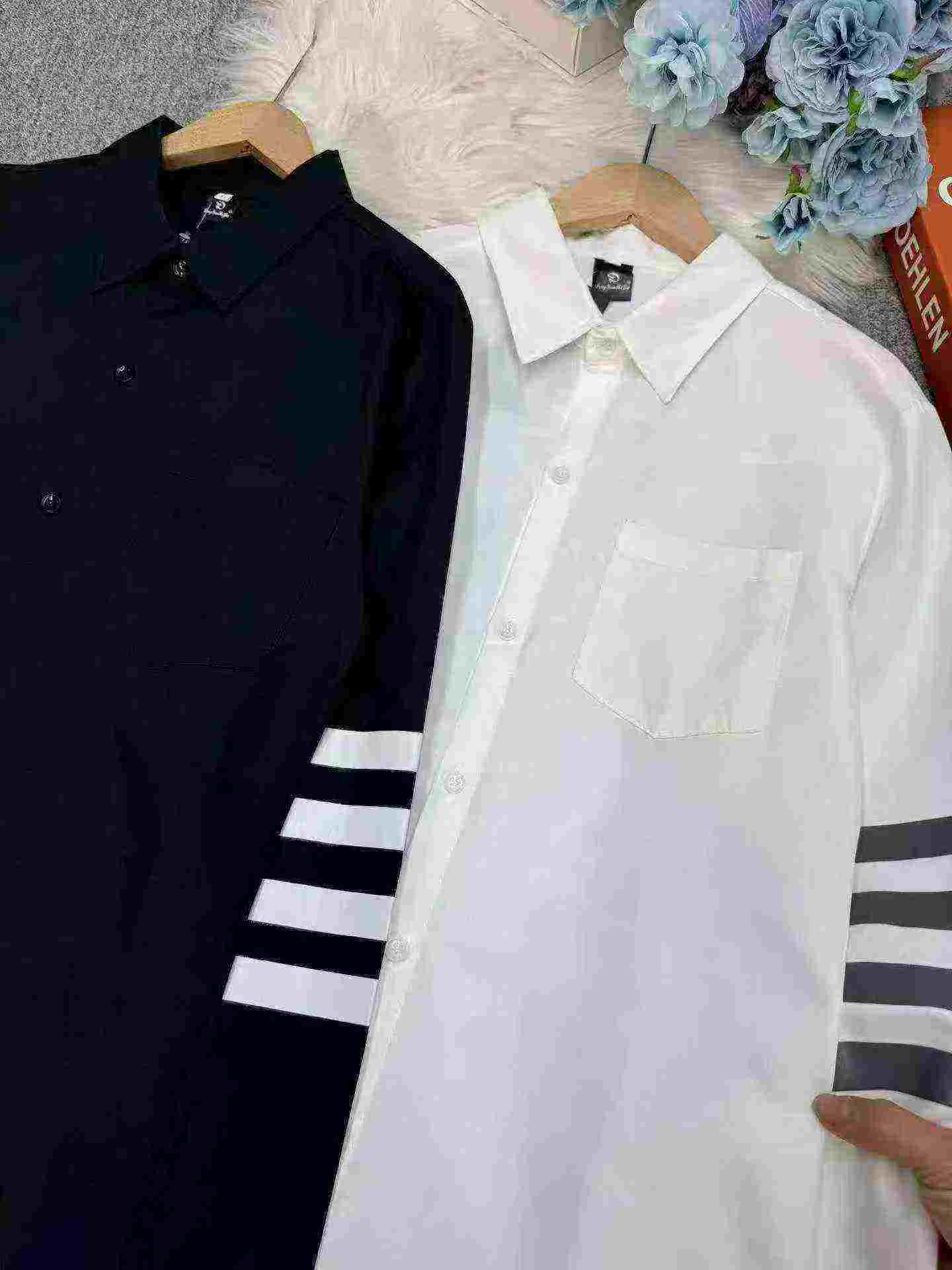 650 Pcs Trendy High-end Men's Long Sleeve Shirts For Spring Autumn - Image 6