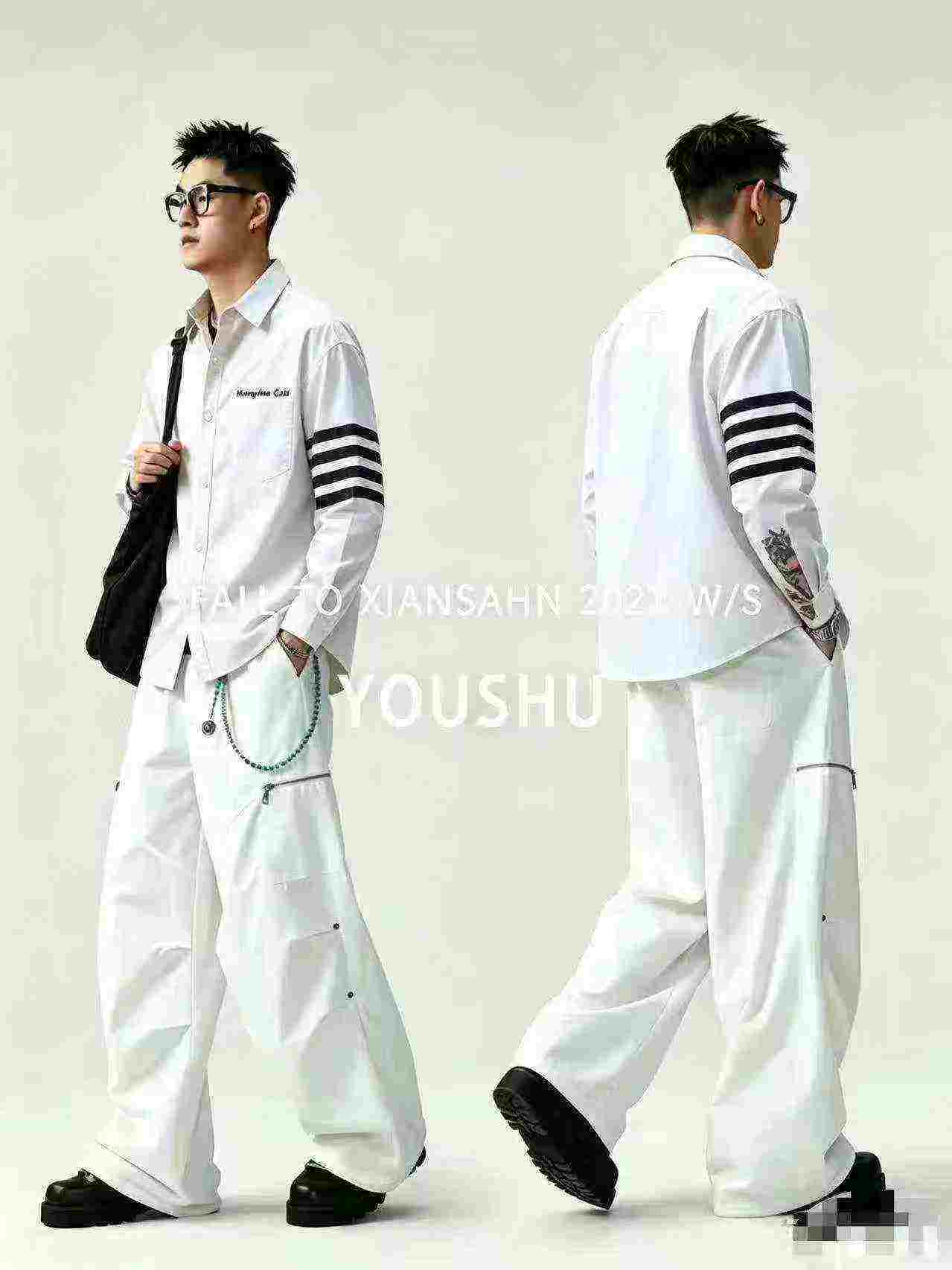 650 Pcs Trendy High-end Men's Long Sleeve Shirts For Spring Autumn - Image 7