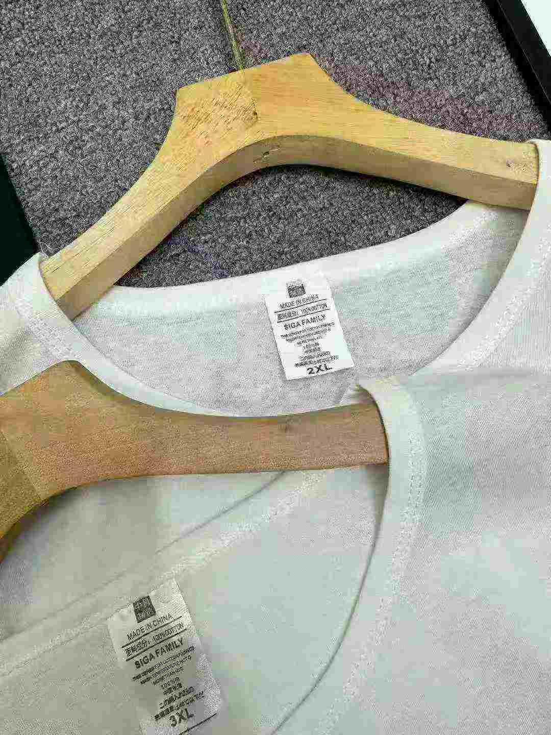 Summer Men's 100% Cotton Short Sleeve T-shirts, About 300 Pieces - Image 6