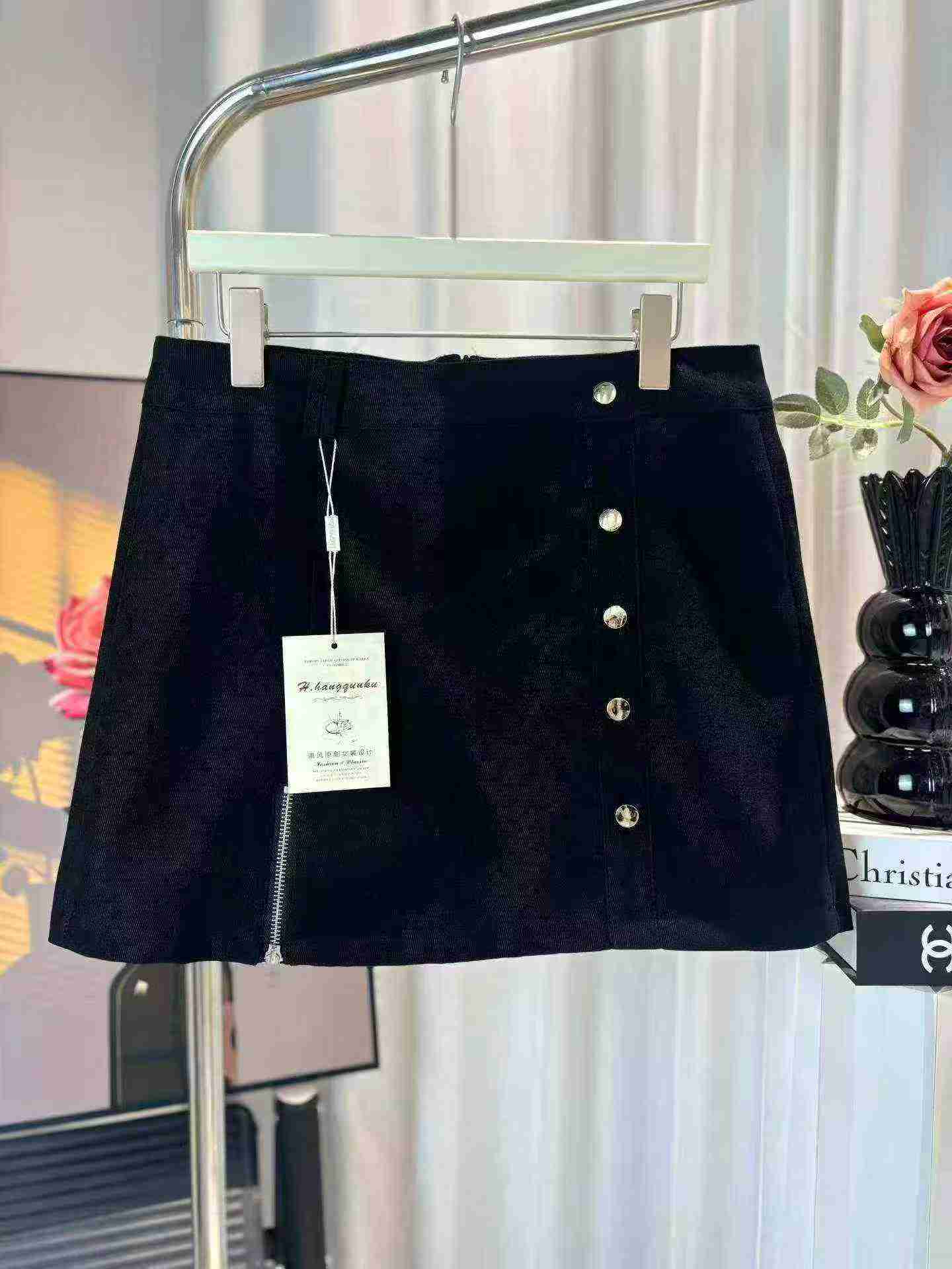 950 Pcs New High Waist A-line Short Plus Size Skirts - Image 5