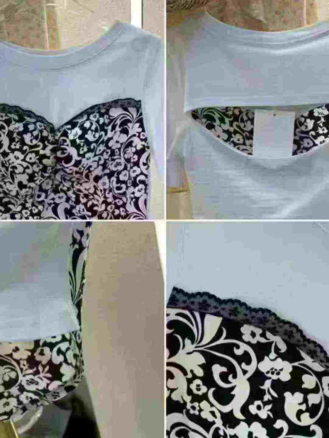 Áo nữ thiết kế hai lớp giả phối vải voan, 1200 chiếc thanh lý kho hàng - Image 6
