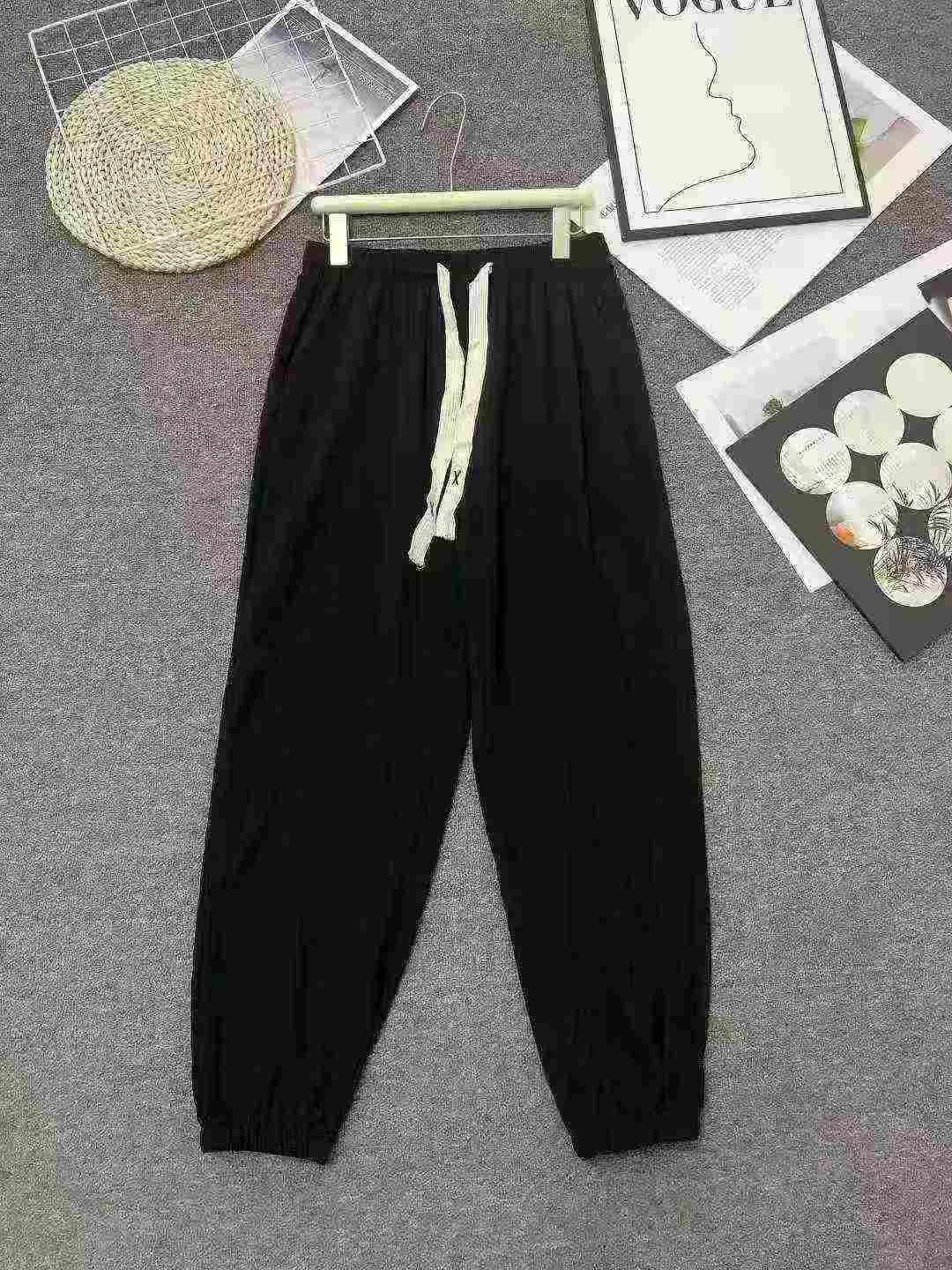 Unisex Ice Silk Quick-dry Cuffed Sports Pants 6315 Pieces - Image 6
