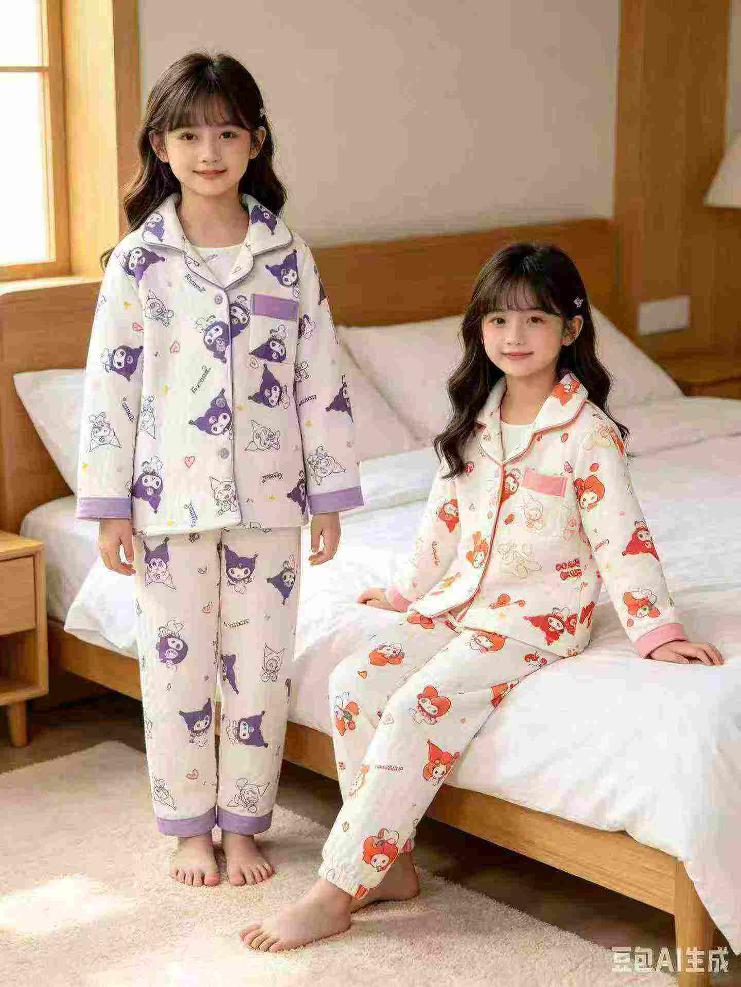 Setelan Kardigan Quilted Kualitas Tinggi untuk Anak Laki-laki & Perempuan, Ukuran 100-150, Sekitar 2800 Set - Image 3