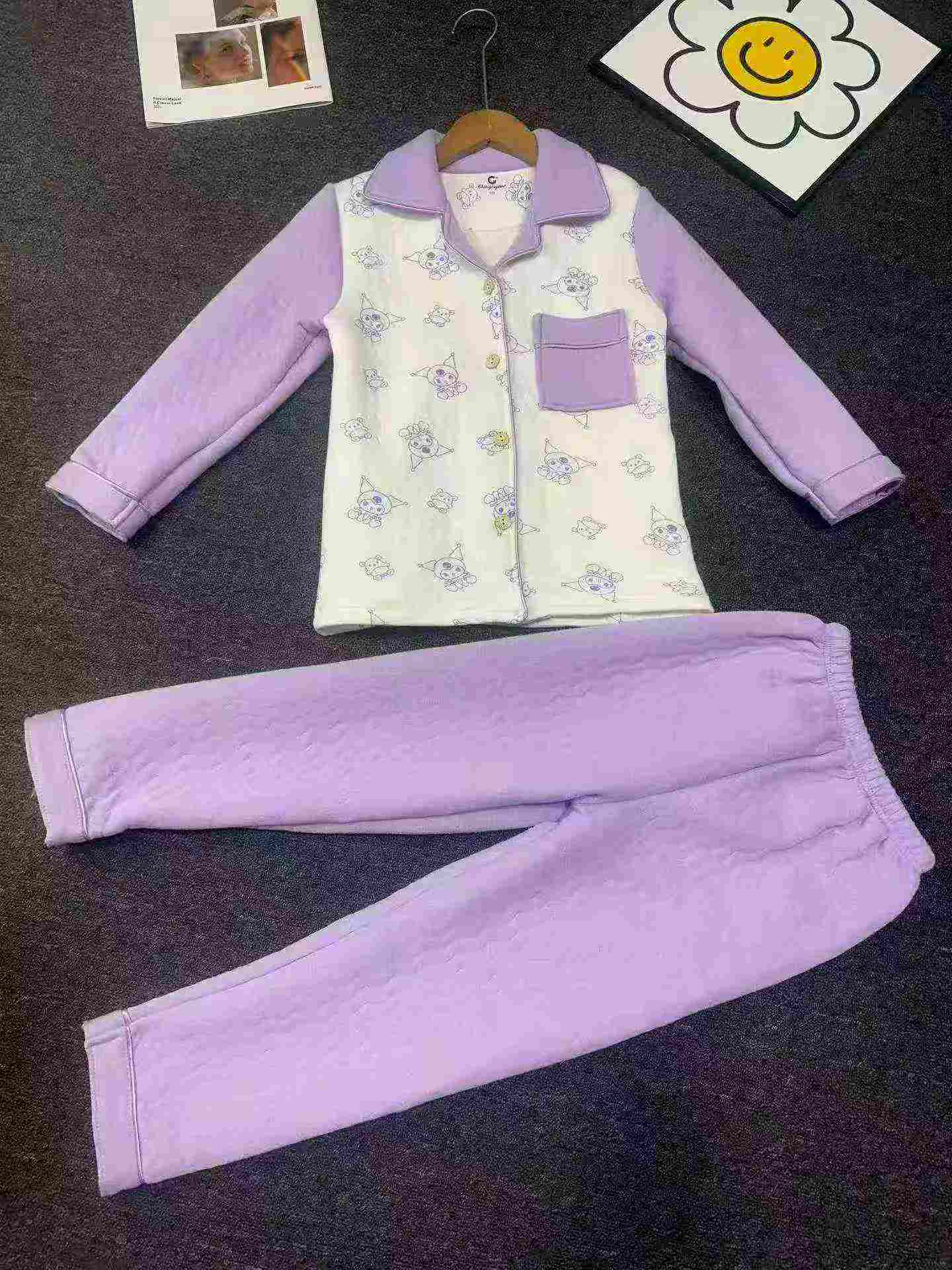 Setelan Kardigan Quilted Kualitas Tinggi untuk Anak Laki-laki & Perempuan, Ukuran 100-150, Sekitar 2800 Set - Image 8