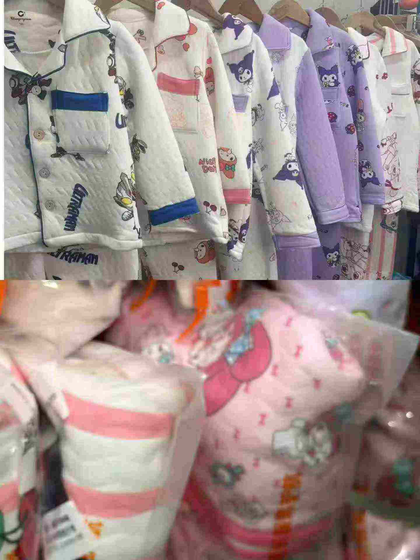 Setelan Kardigan Quilted Kualitas Tinggi untuk Anak Laki-laki & Perempuan, Ukuran 100-150, Sekitar 2800 Set - Image 9