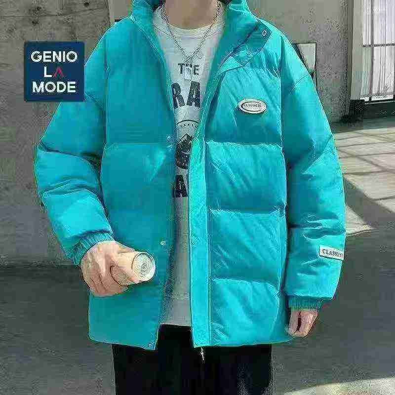 5000 ชิ้น เสื้อโค้ทบุนวมหนาสั้นทรงหลวมสไตล์เกาหลี ใส่ได้ทั้งชายและหญิง - Image 7