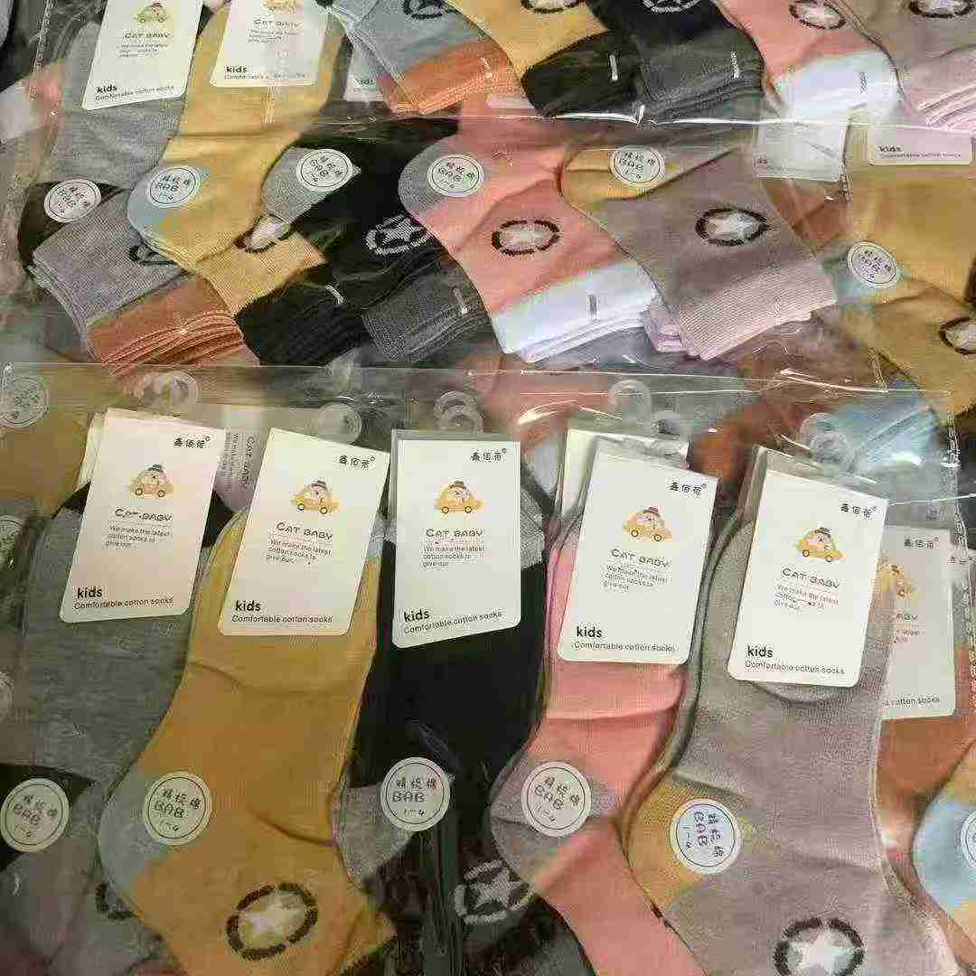 14000 Pasang Kaos Kaki Anak Modis Bahan Katun Sisir untuk Usia 1-8 Tahun - Image 3