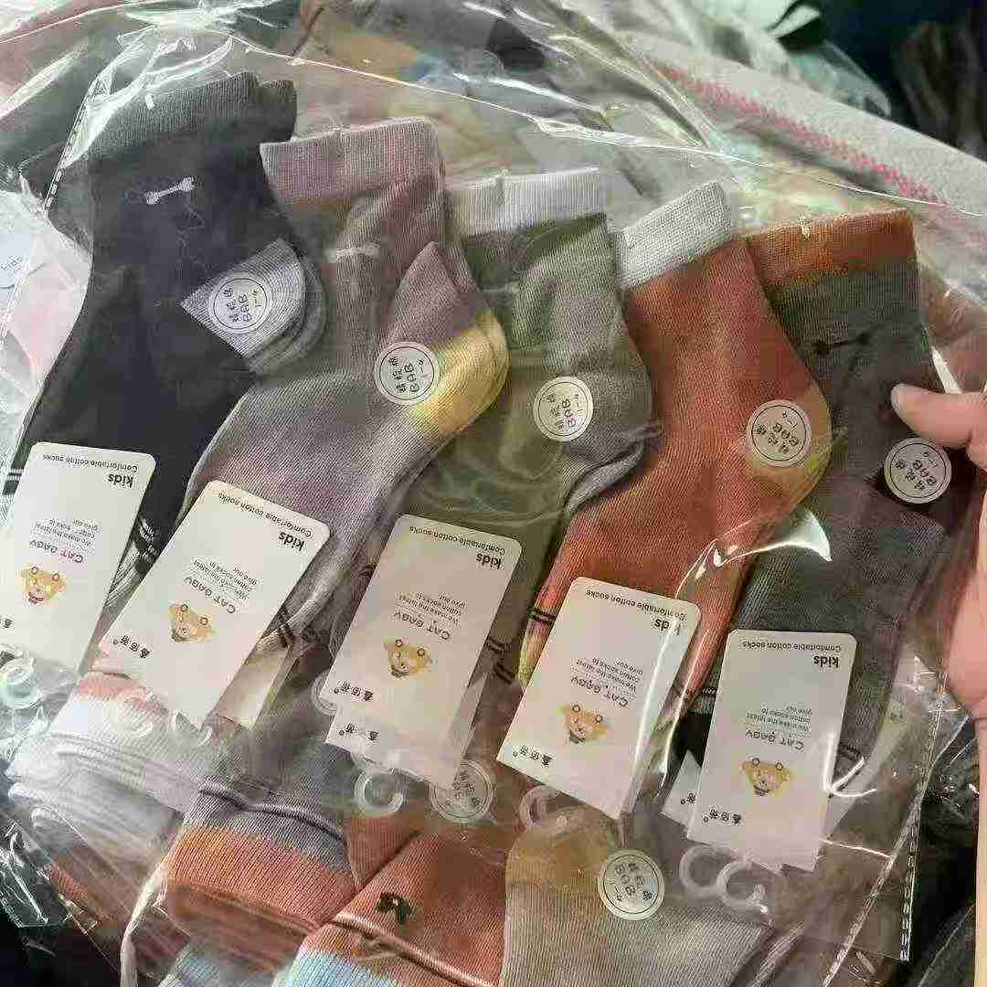 14000 Pasang Kaos Kaki Anak Modis Bahan Katun Sisir untuk Usia 1-8 Tahun - Image 4