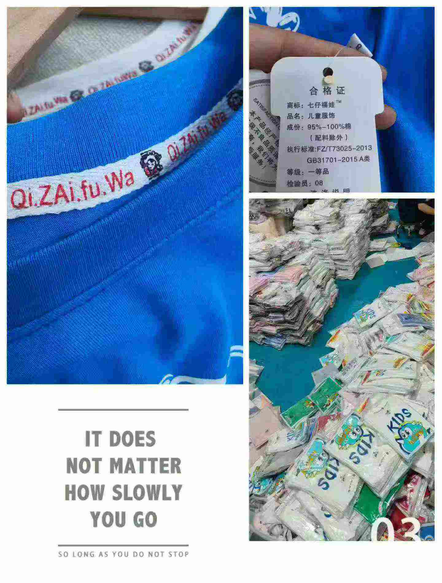 5300 Potong Kaos Lengan Pendek Katun Anak-anak - Image 9