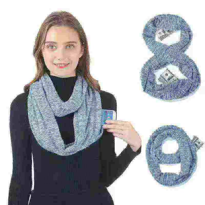 About 300 Pcs Cotton Scarf With Pocket - Image 2