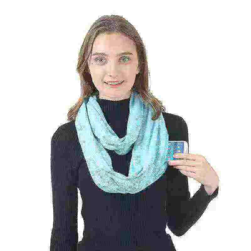About 300 Pcs Cotton Scarf With Pocket - Image 3