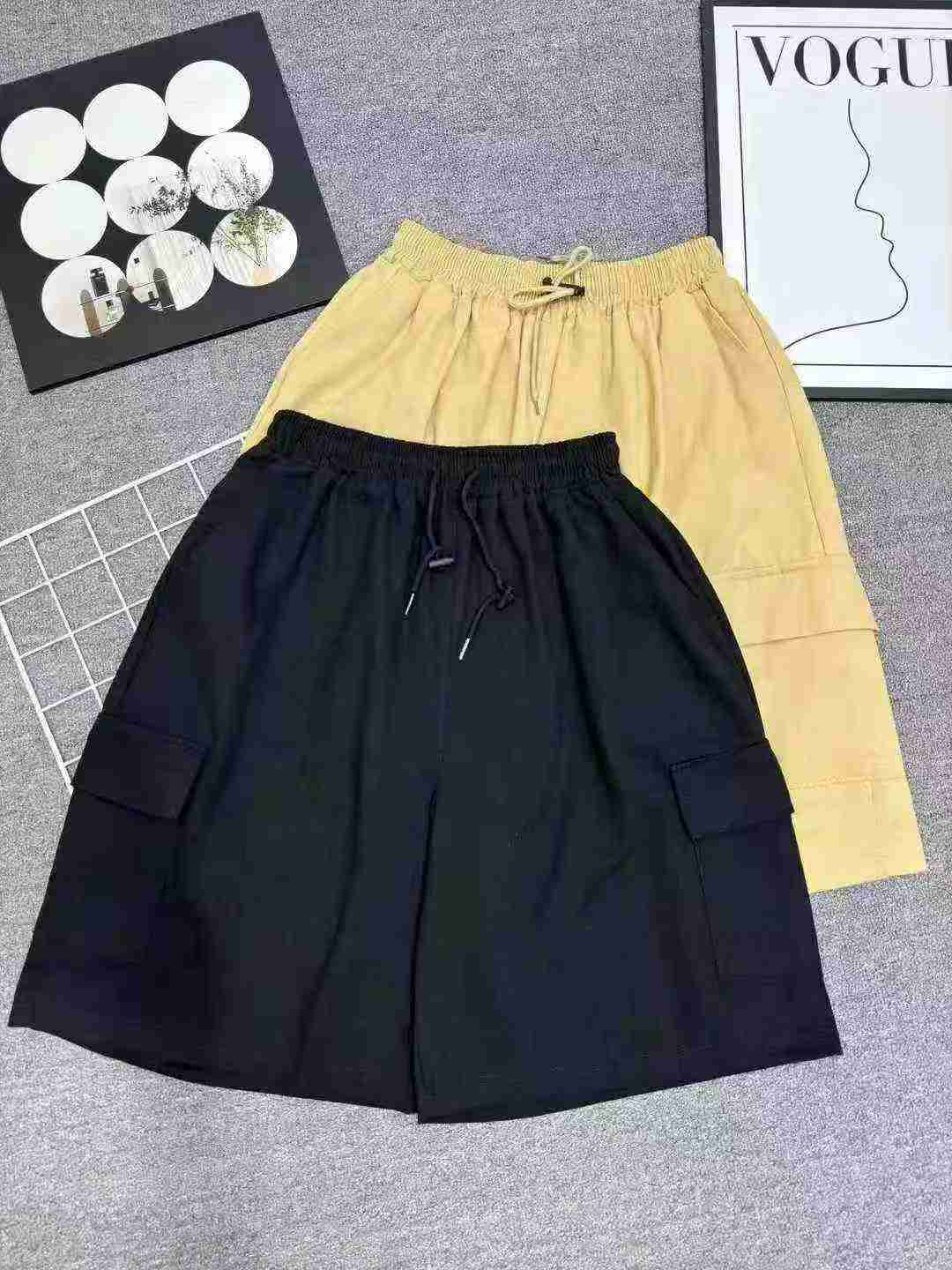 970 chiếc quần short lao động mùa hè dành cho nam, chất liệu vải cotton chéo, kiểu dáng rộng, cỡ lớn - Image 5
